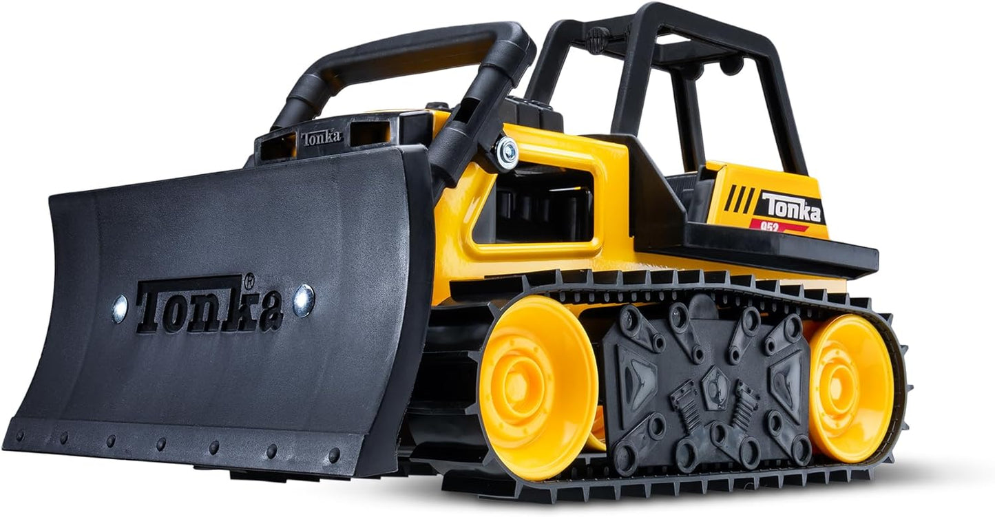 Tonka Steel Bulldozer - Durable Toy Truck, Fun for Kids!
