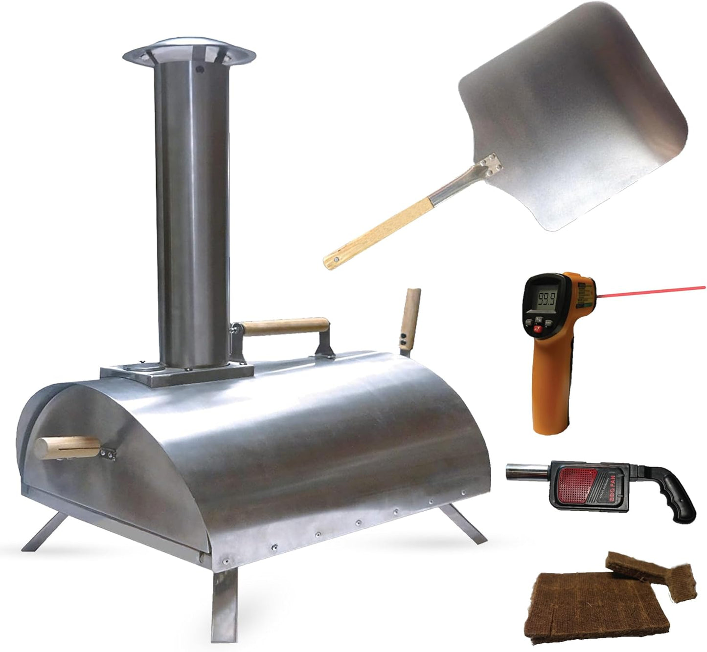 Pellethead Portable Pizza Oven Kit for Outdoor Cooking Fun