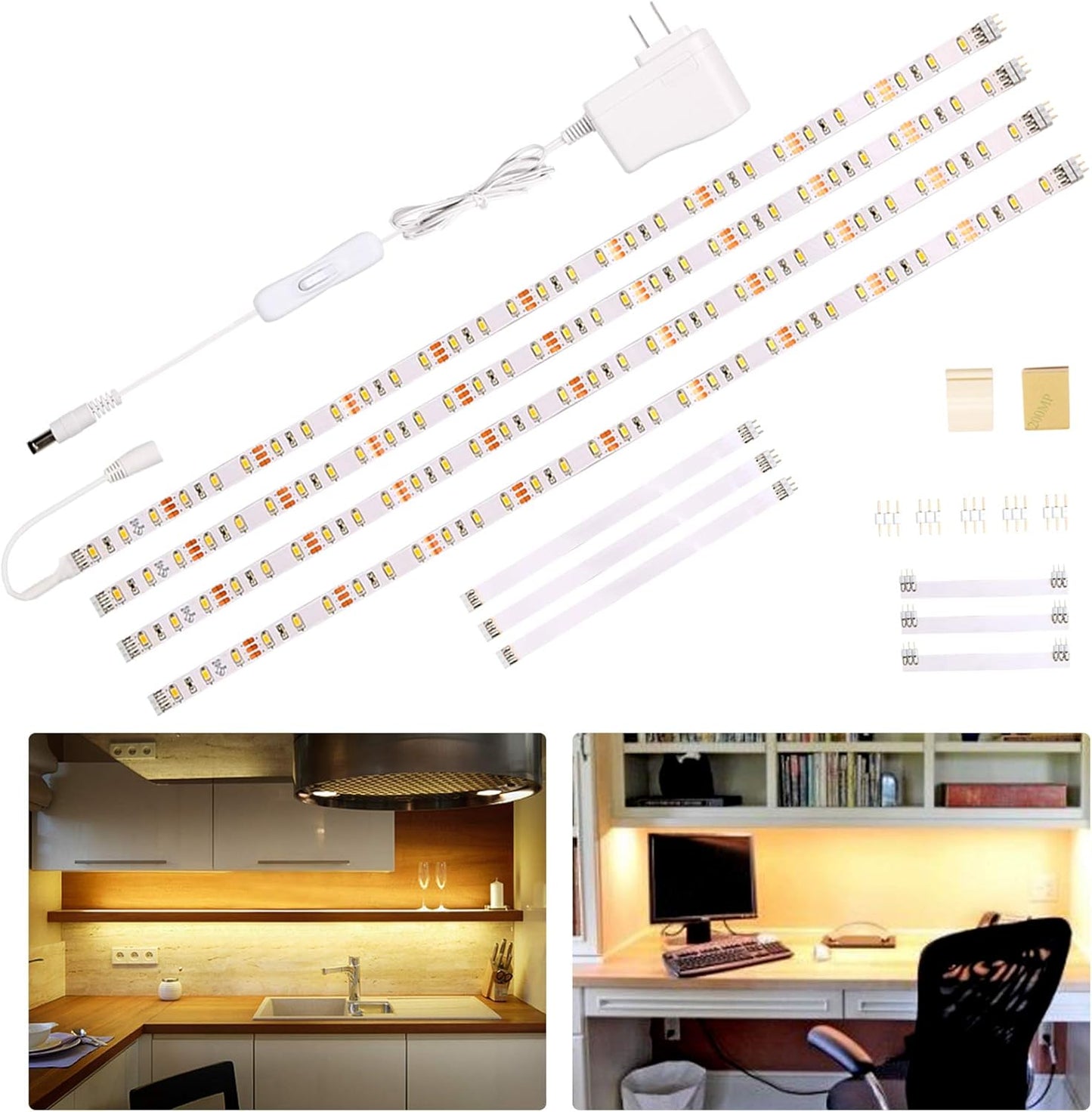 WOBANE Flex LED Under Cabinet Lights - Brighten Your Space!