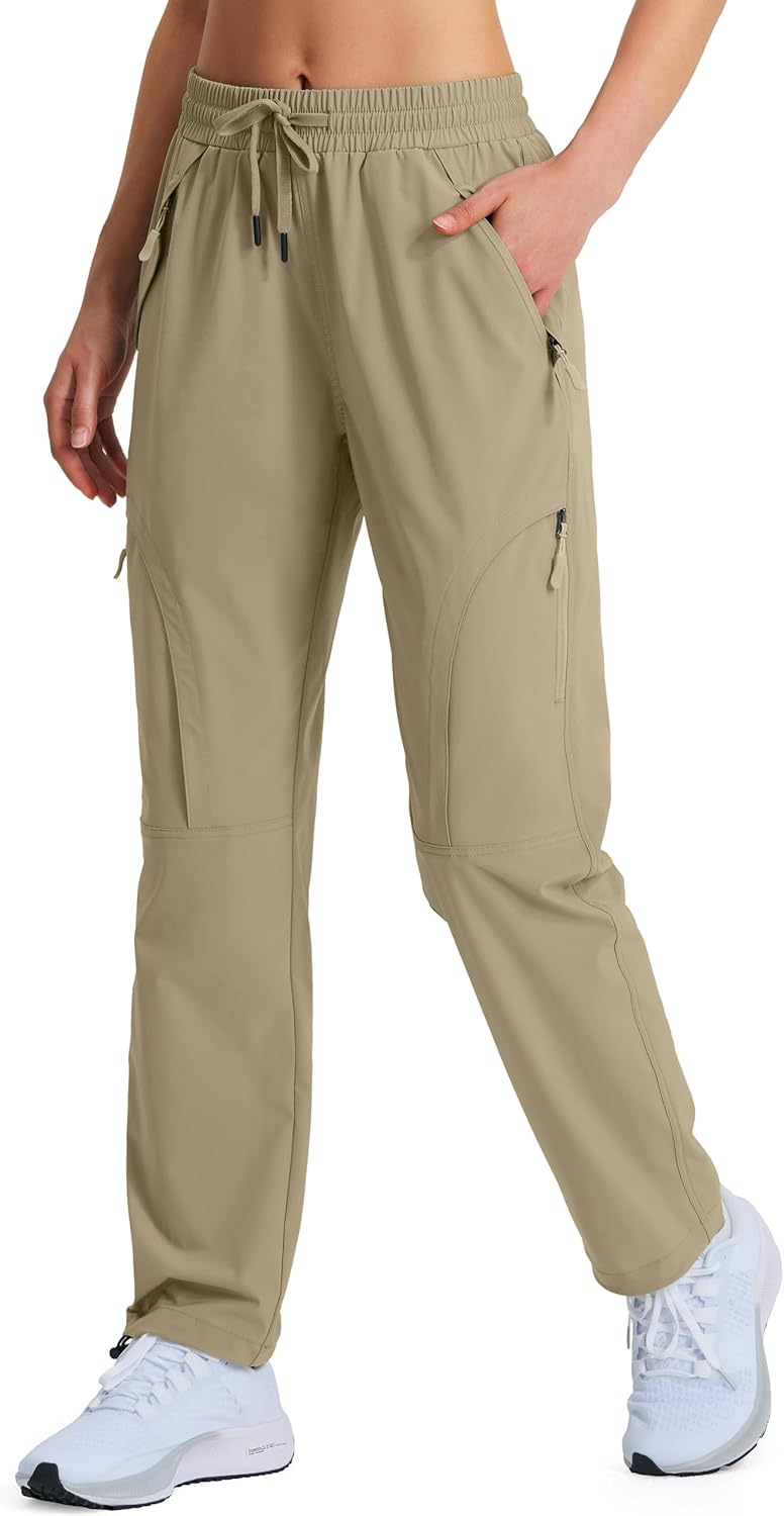 Women's Hiking Pants Quick Dry Lightweight Cargo Pants for Travel