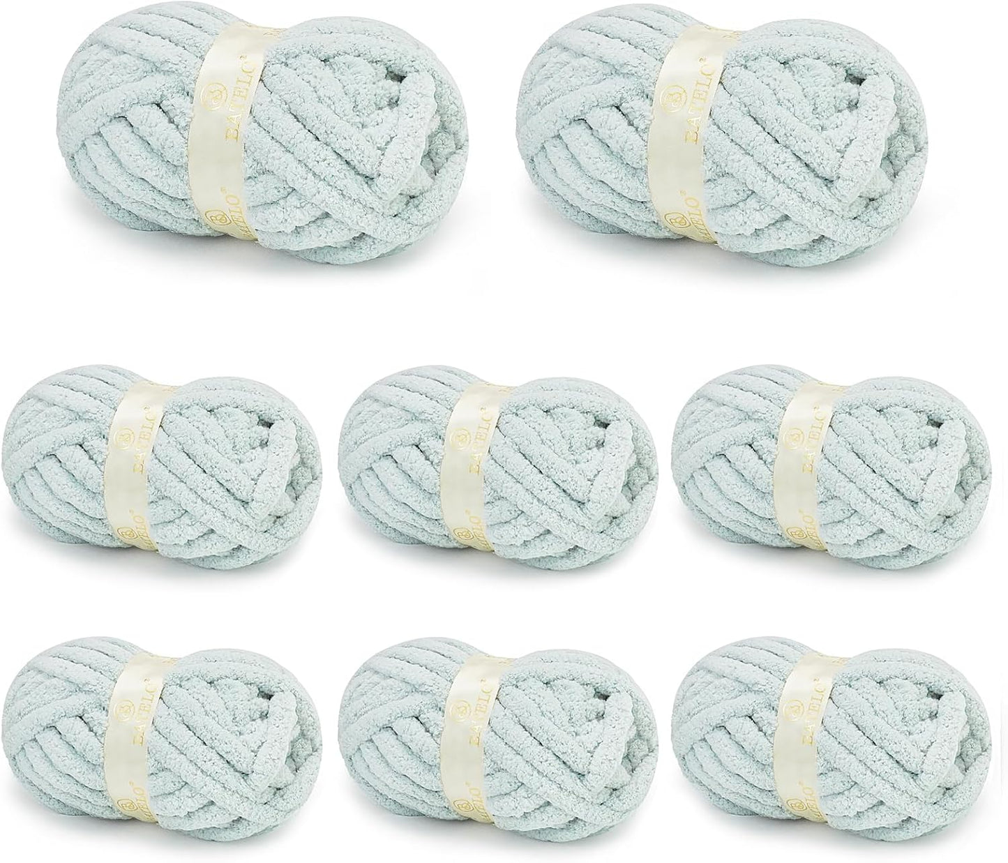 Chunky Yarn for Hand Knitting and Crocheting Projects