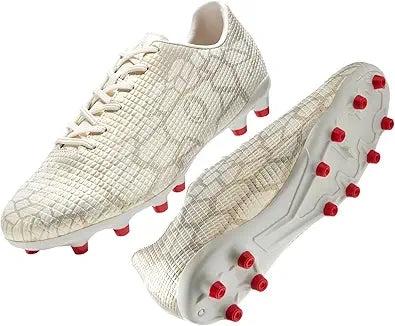 LEOCI Men's Soccer Cleats for Unisex Outdoor Rugby Boots