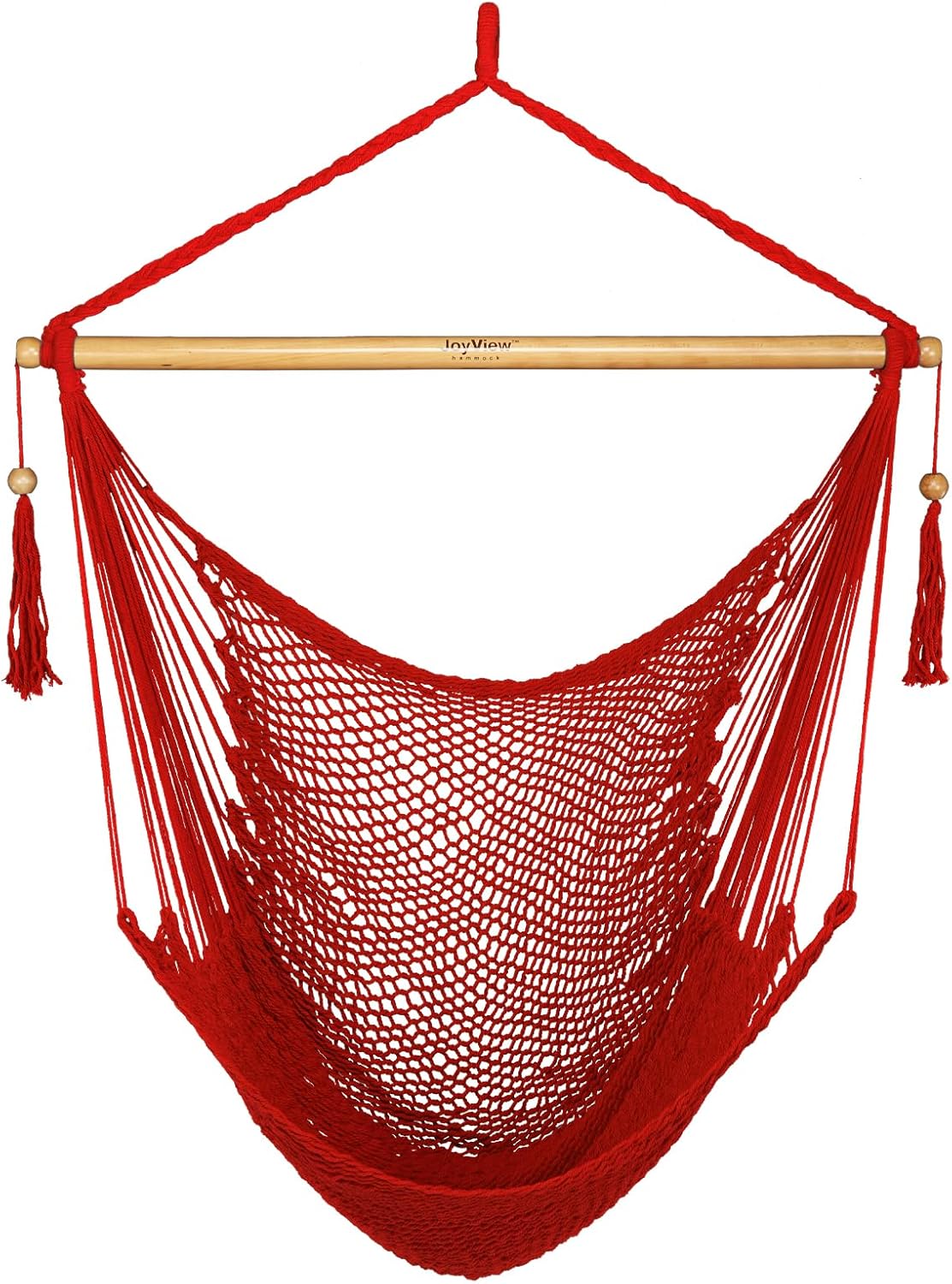 JoyView Hammock Chair with Spreader Bar for Indoor and Outdoor