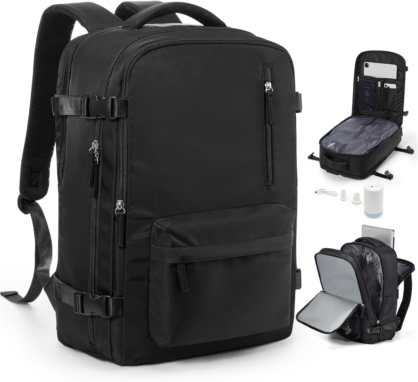 Vacuum Seal Backpack Travel With Pump for Easy Packing