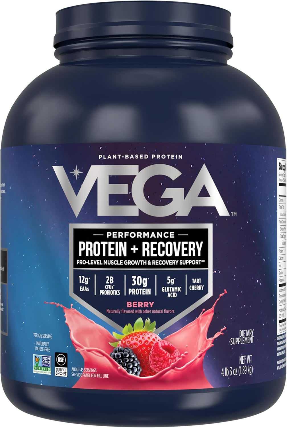 Vega Sport Vegan Protein Powder for Recovery and Performance