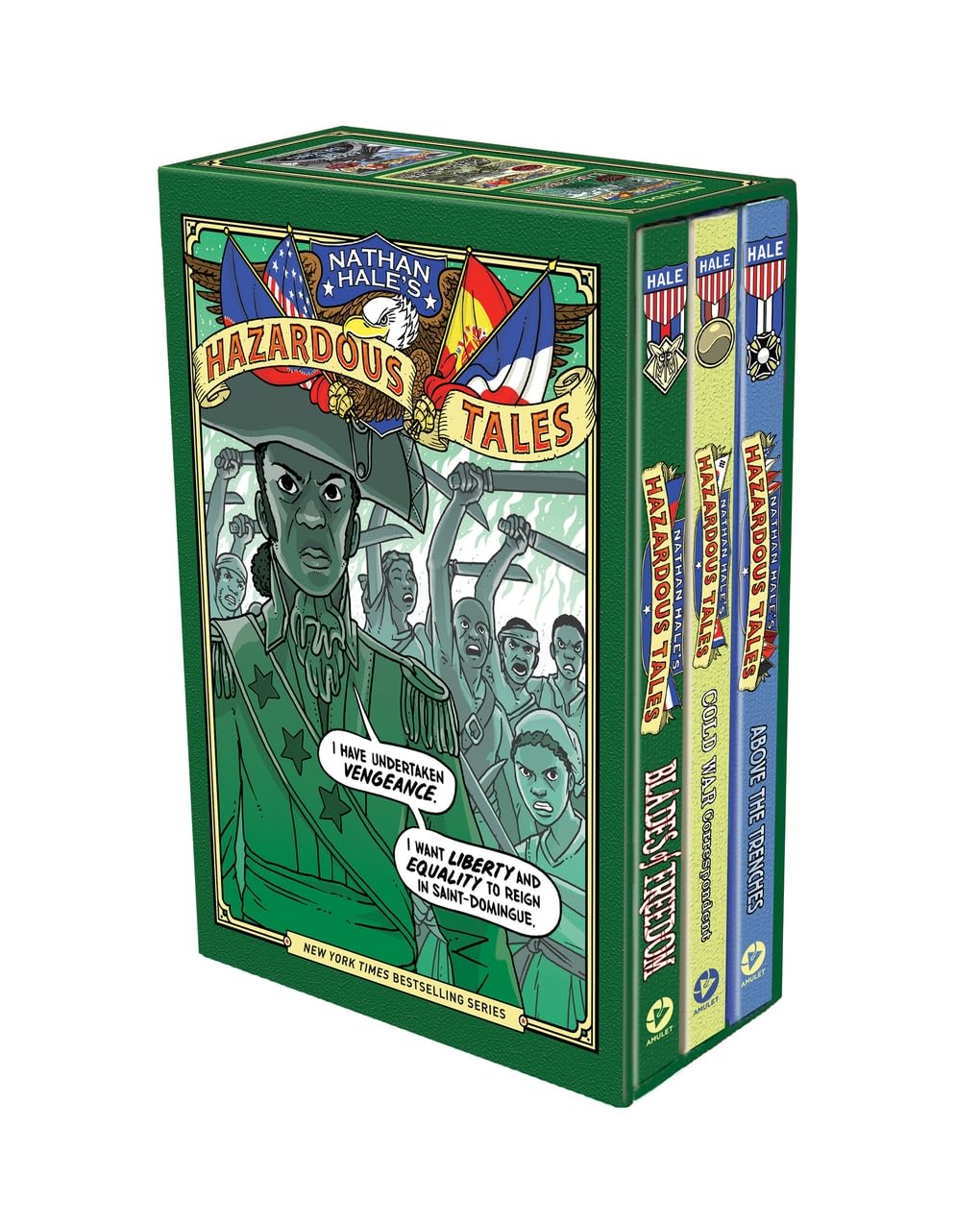 Nathan Hale's Hazardous Tales Fourth 3-Book Box Set Review