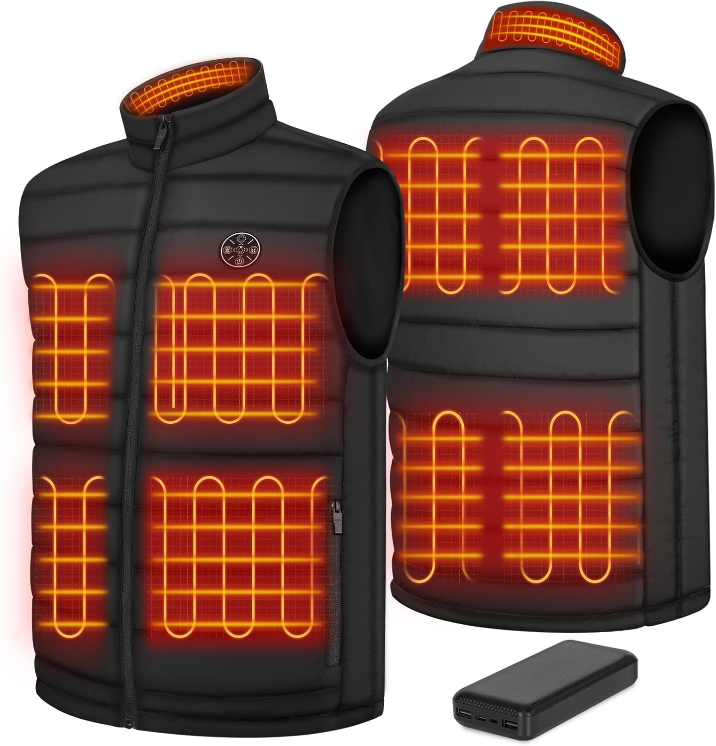 Heated Vest for Men Women with 20000mAh Battery Pack