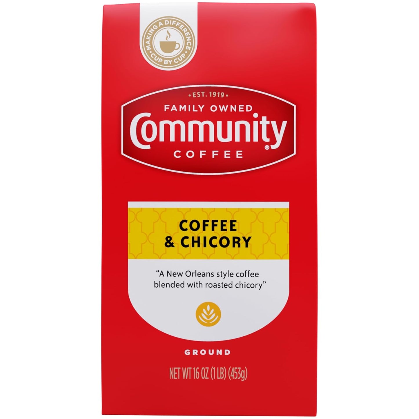 Community Coffee Chicory Blend: Rich Medium-Dark Roast