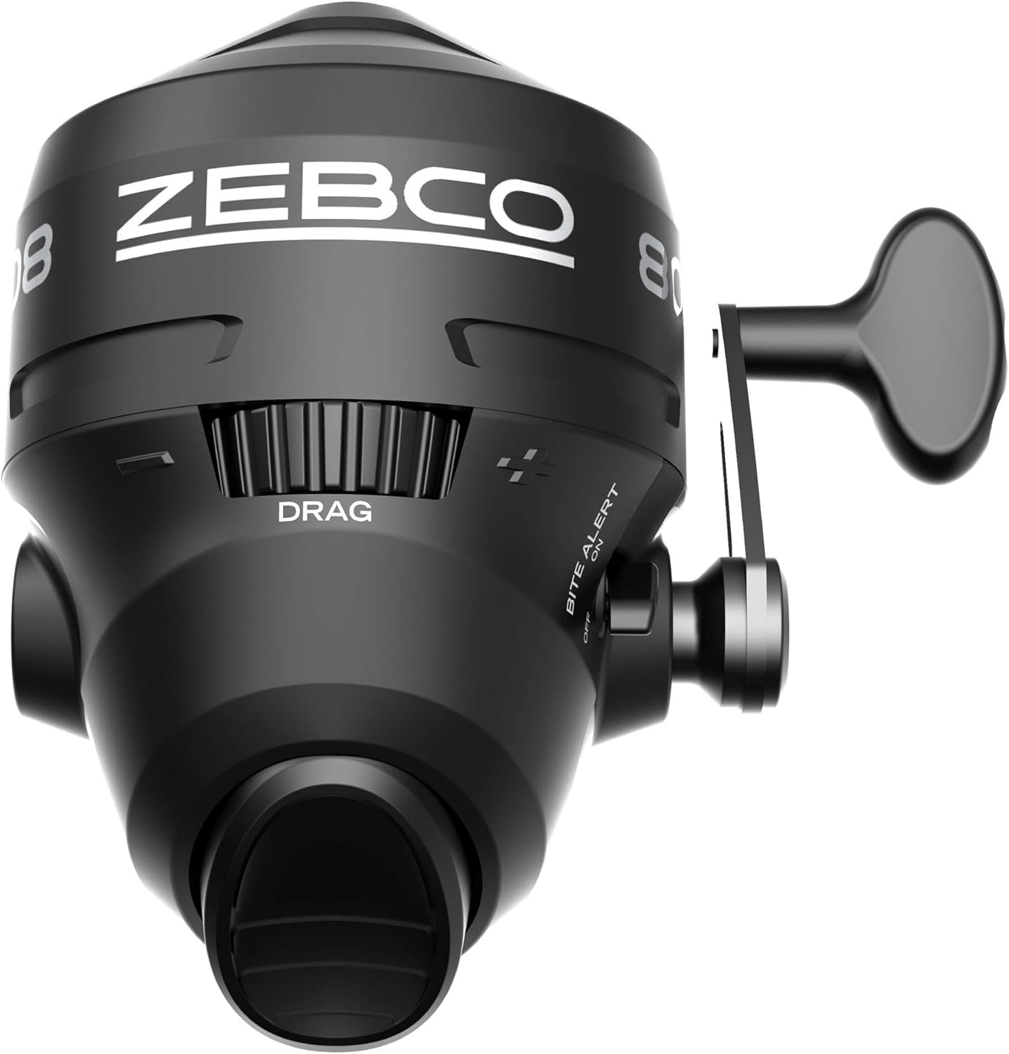 Zebco 808 Spincast Reel: Powerful Metal Gears, Bite Alert!