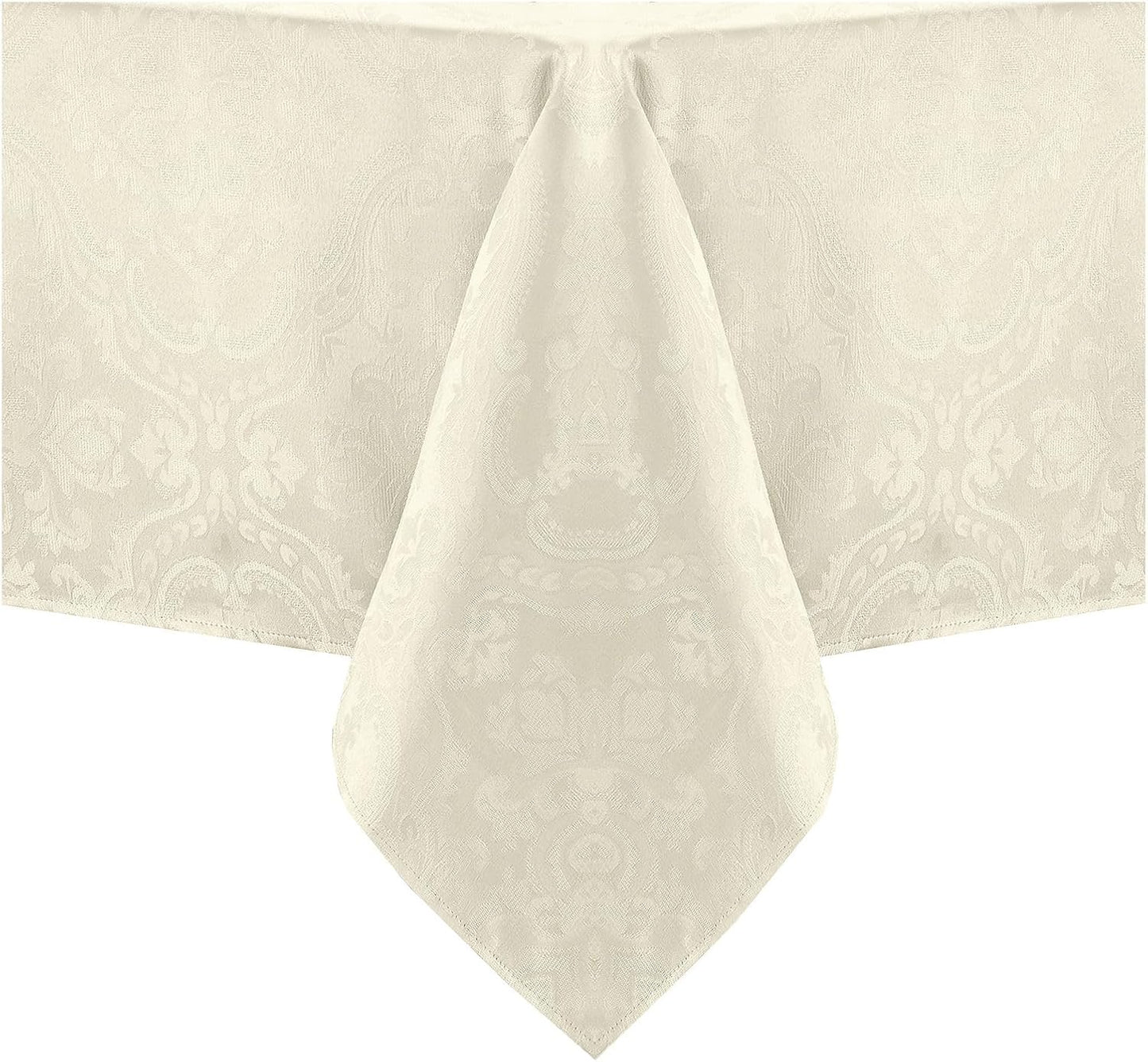 Elrene Home Fashions Caiden Elegance Damask Tablecloth 60in x 144
