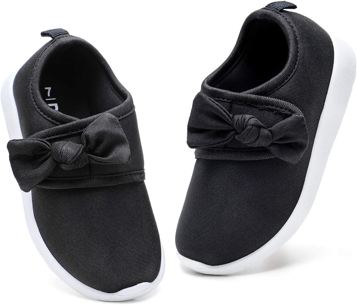 Lightweight Slip On Sneakers for Toddler Girls by nerteo