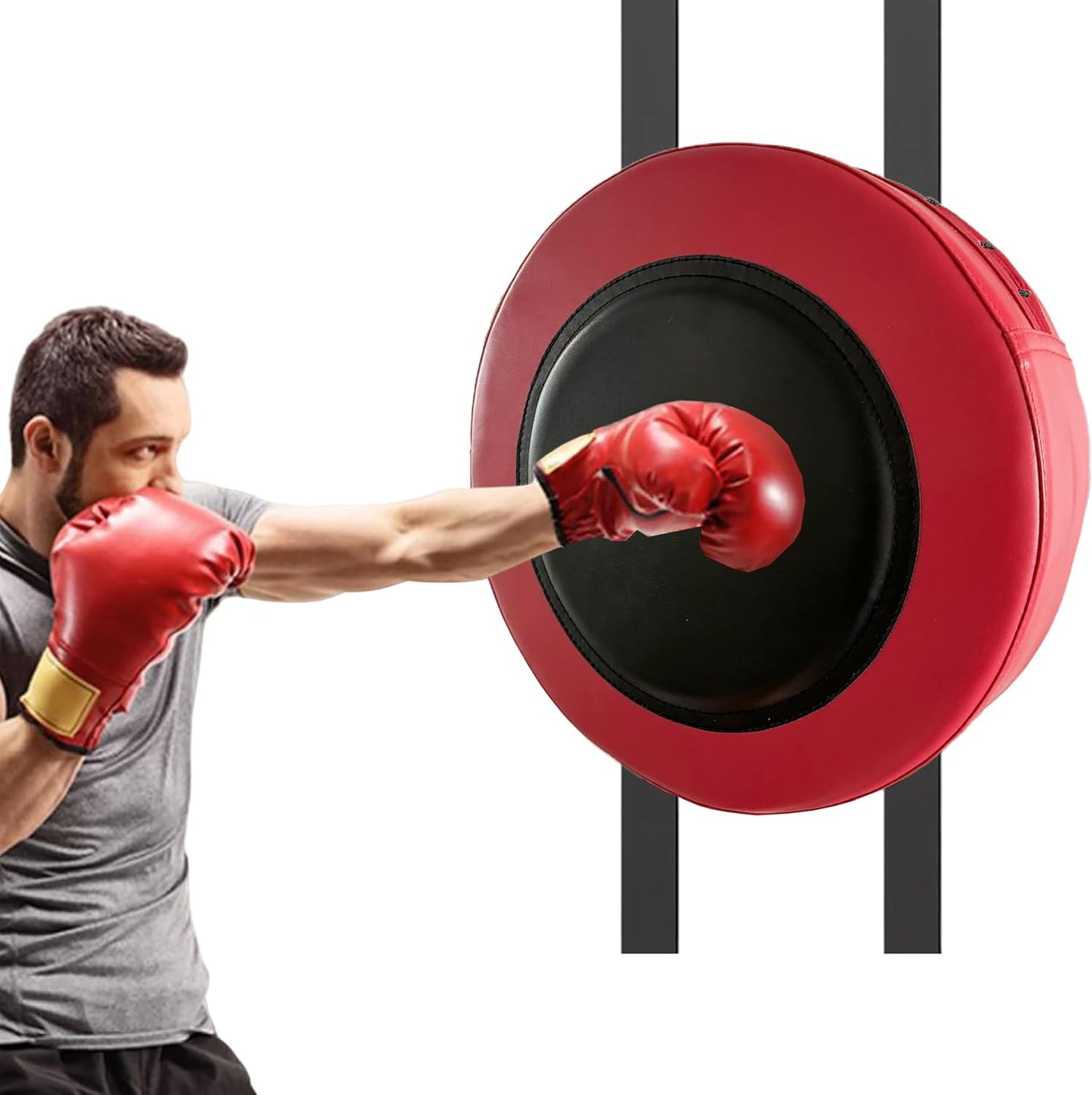 Wall-Mounted Music Boxing: Home Workout Fun!