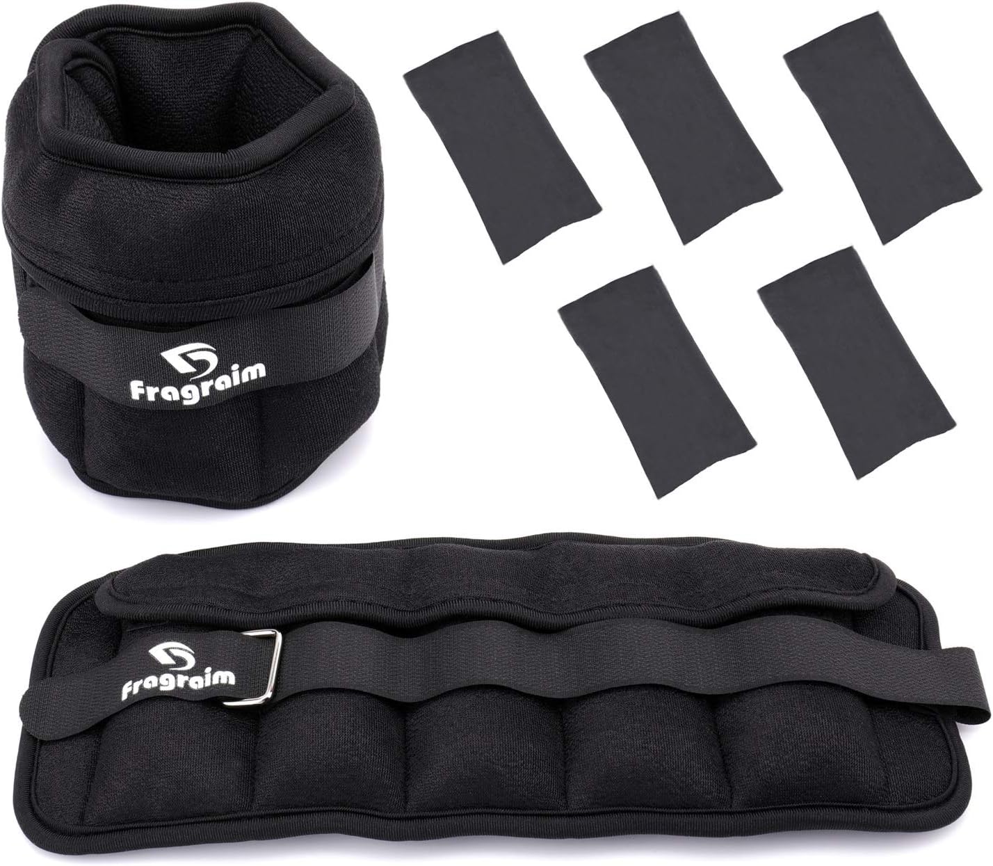 Fragraim Adjustable Ankle Weights Pair - Maximize Your Workout!
