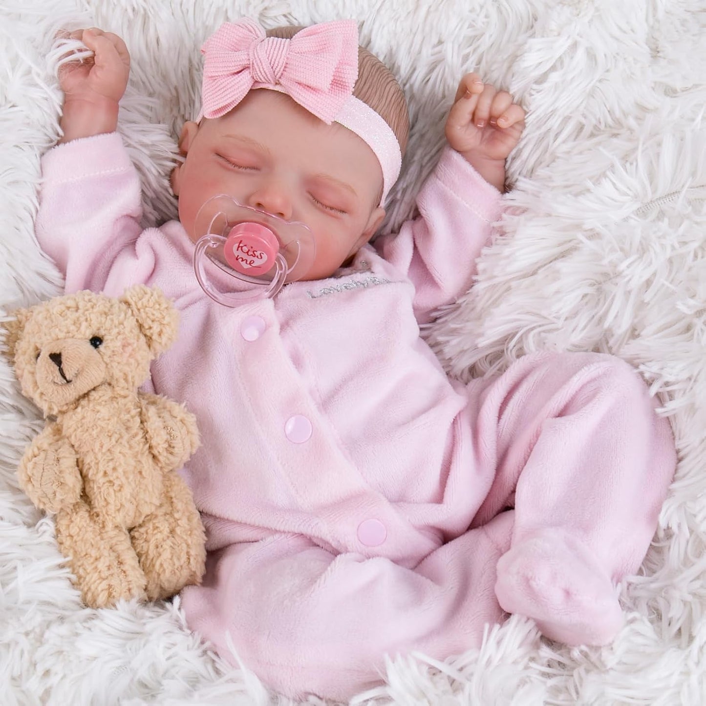 Aori Reborn Baby Dolls Girl - 18-Inch Realistic Newborn Doll