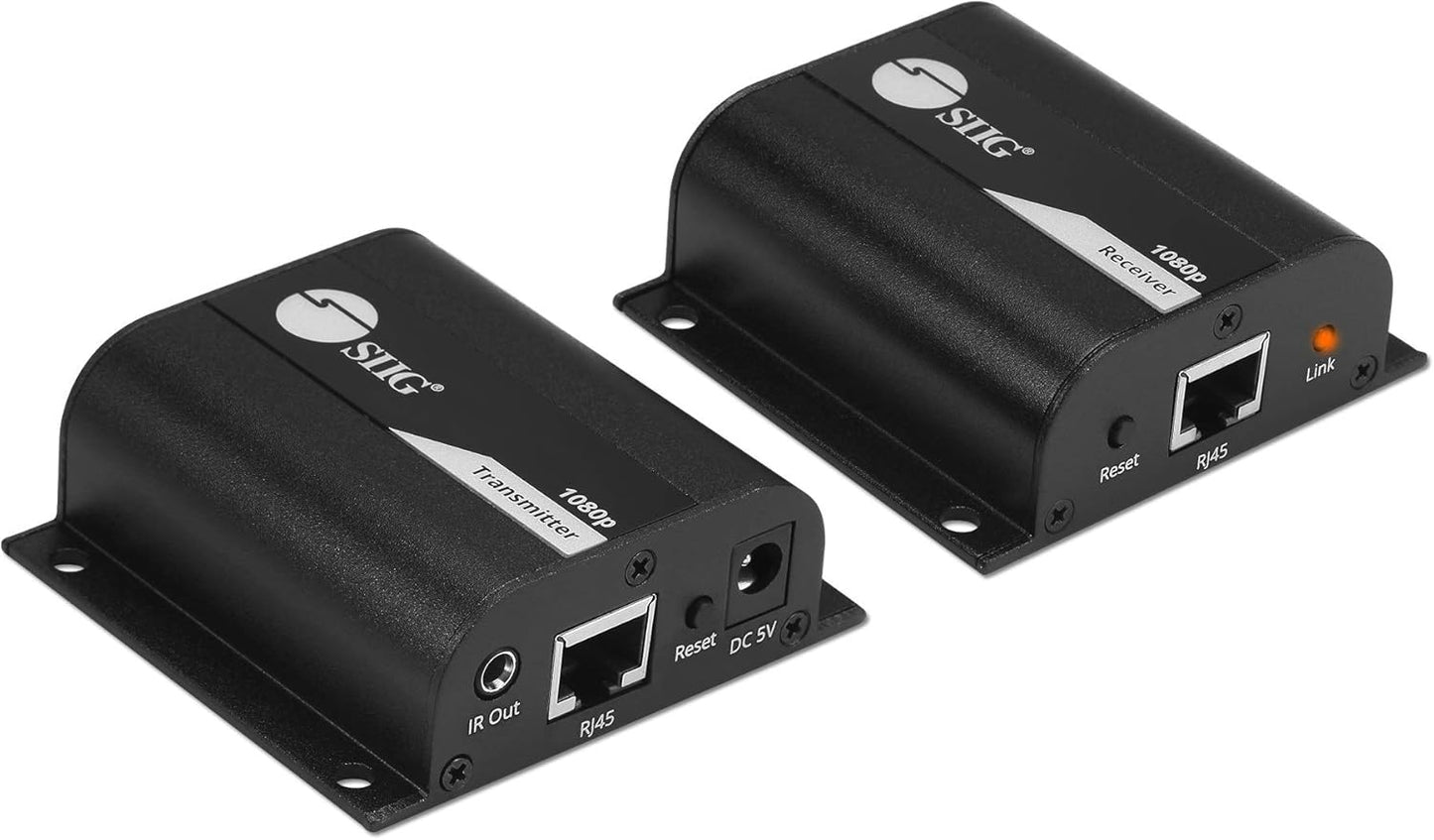 SIIG 1080p HDMI Extender Over Cat5e/6 for Long Distance Use