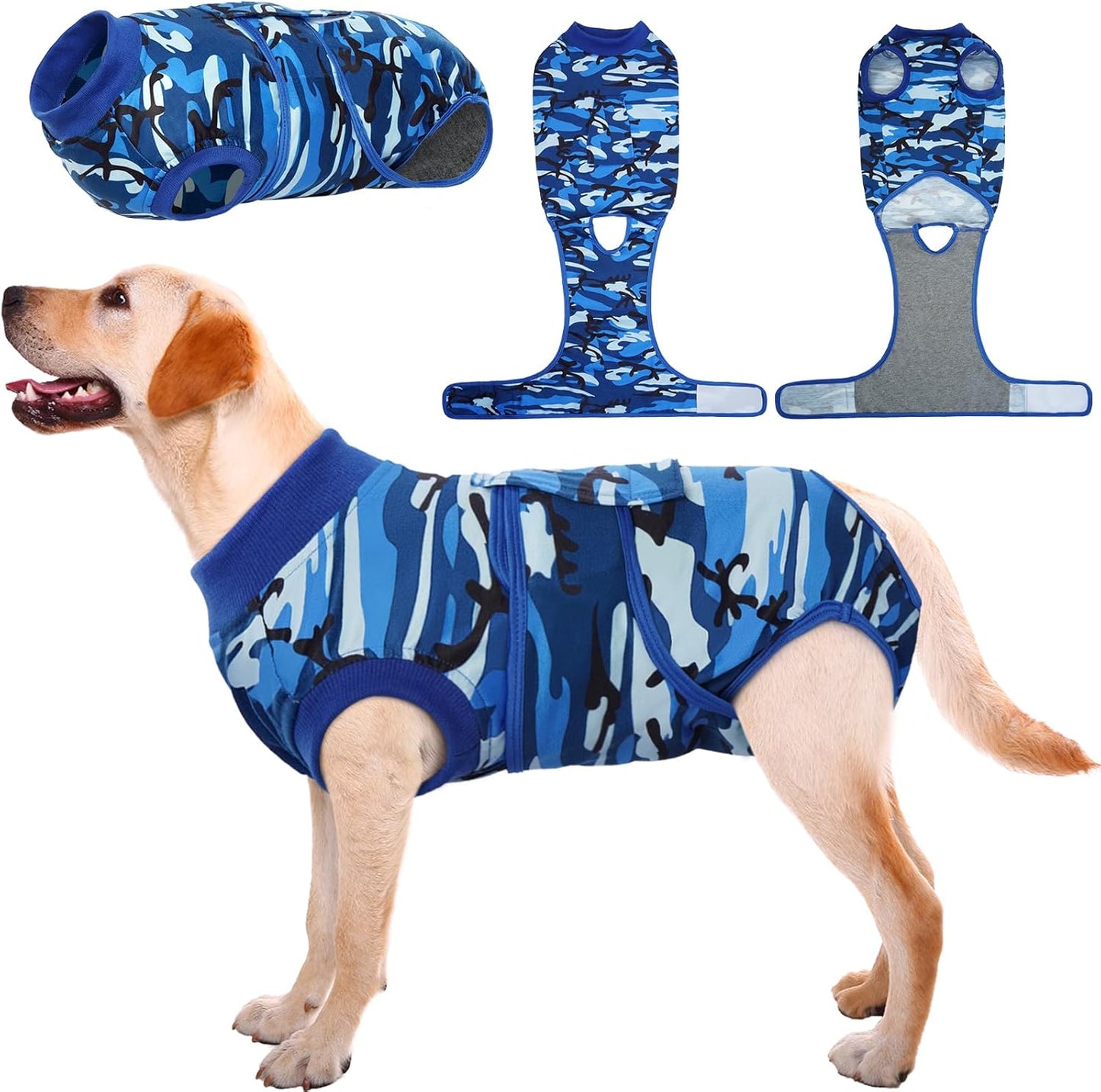 Kuoser Recovery Suit for Dogs and Cats After Surgery Care