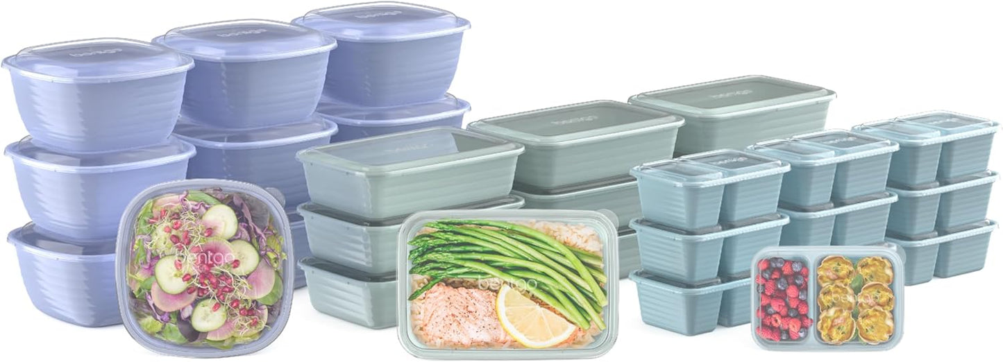 Bentgo Prep 60-Piece Meal Prep Kit for Healthy Eating