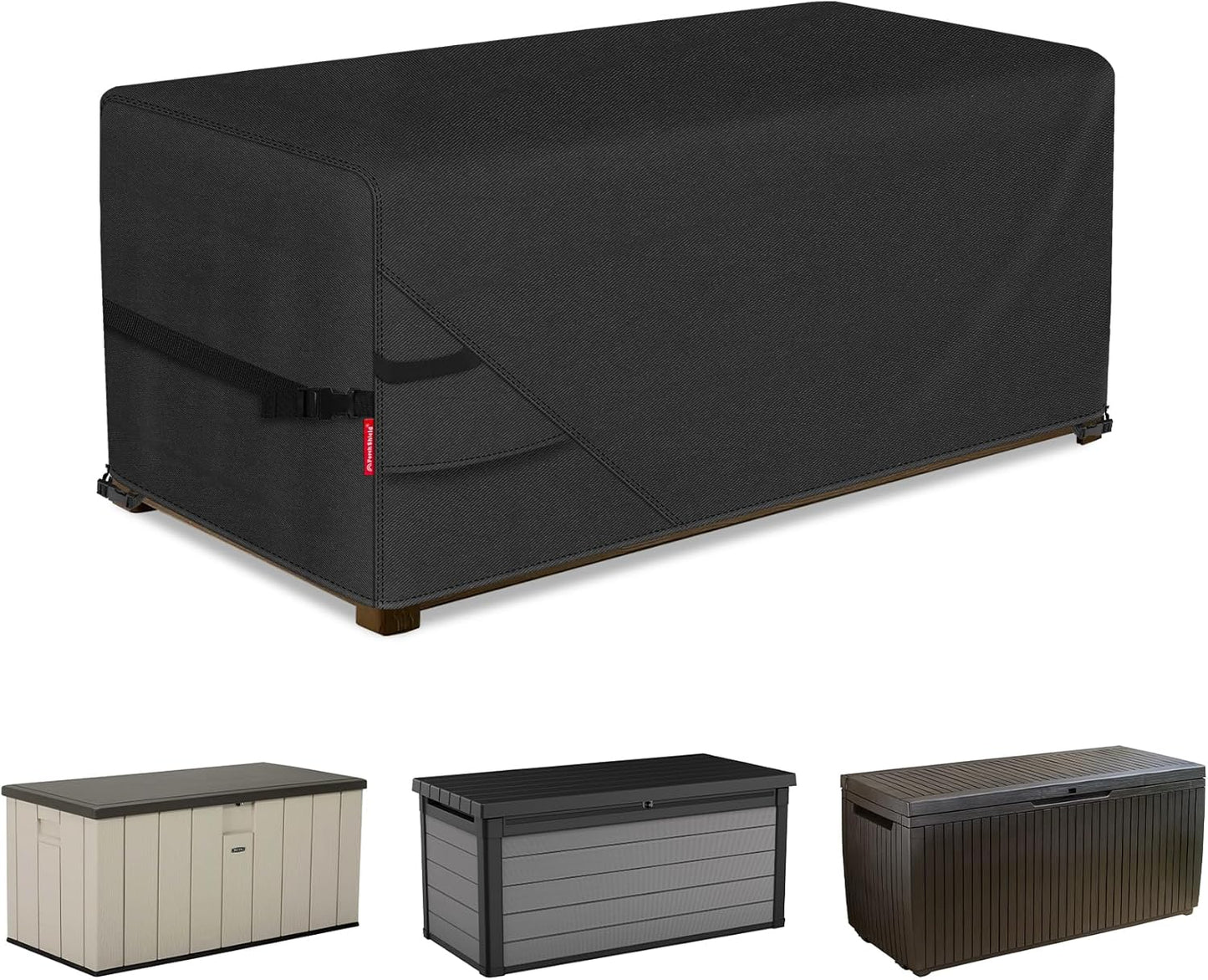 Porch Shield Patio Deck Box Storage Cover for 130-150 Gallon
