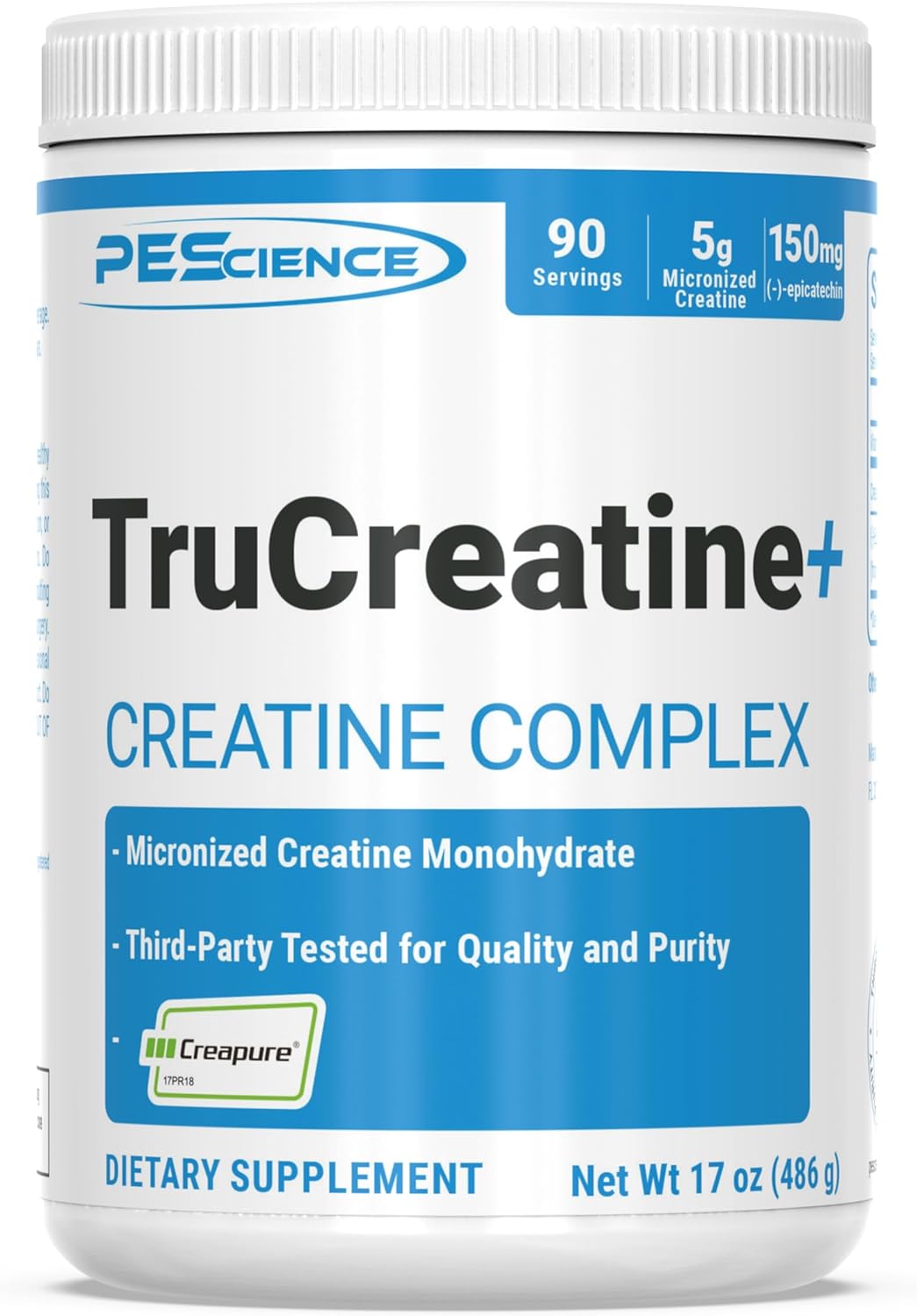 PEScience TruCreatine+ Creatine Monohydrate Powder for All