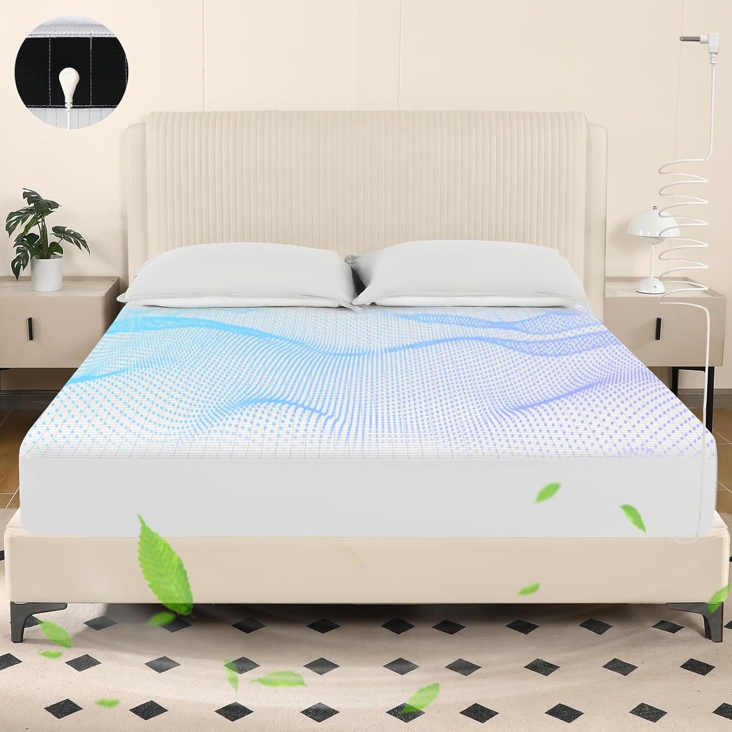 Grounding Sheets Queen Size for Improved Sleep & Wellness