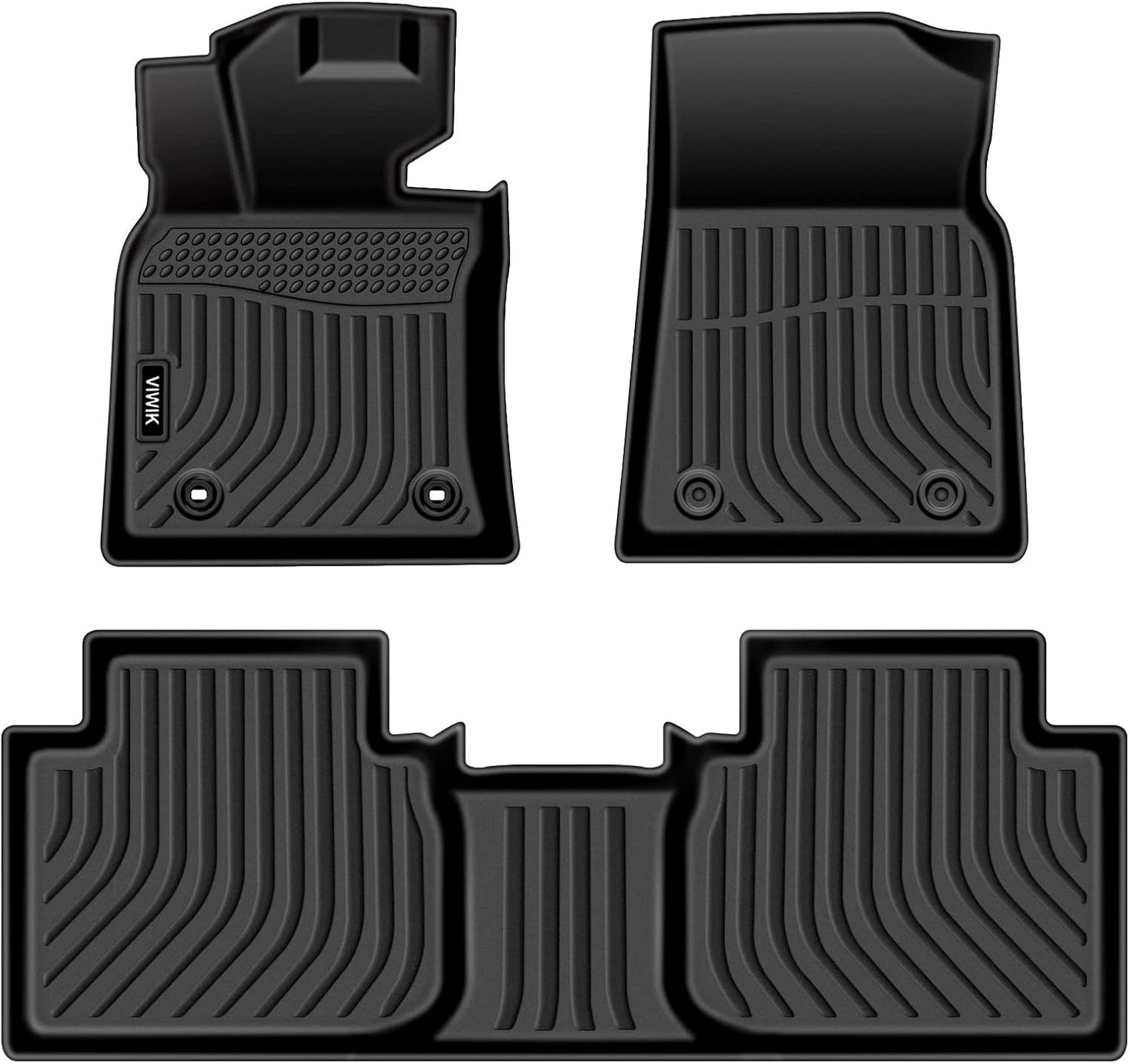 VIWIK Floor Mats for Toyota Camry 2018-2024 All Weather Protection