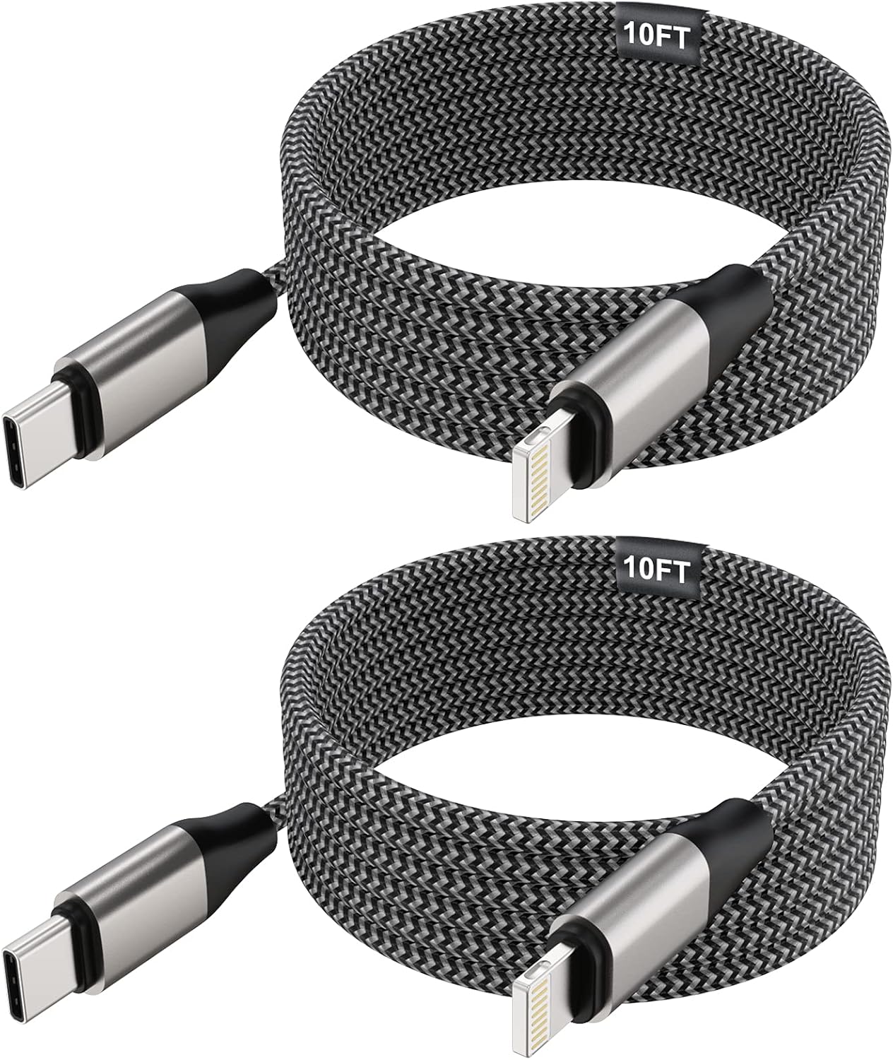 Extra Long Fast Charging iPhone Cable Duo