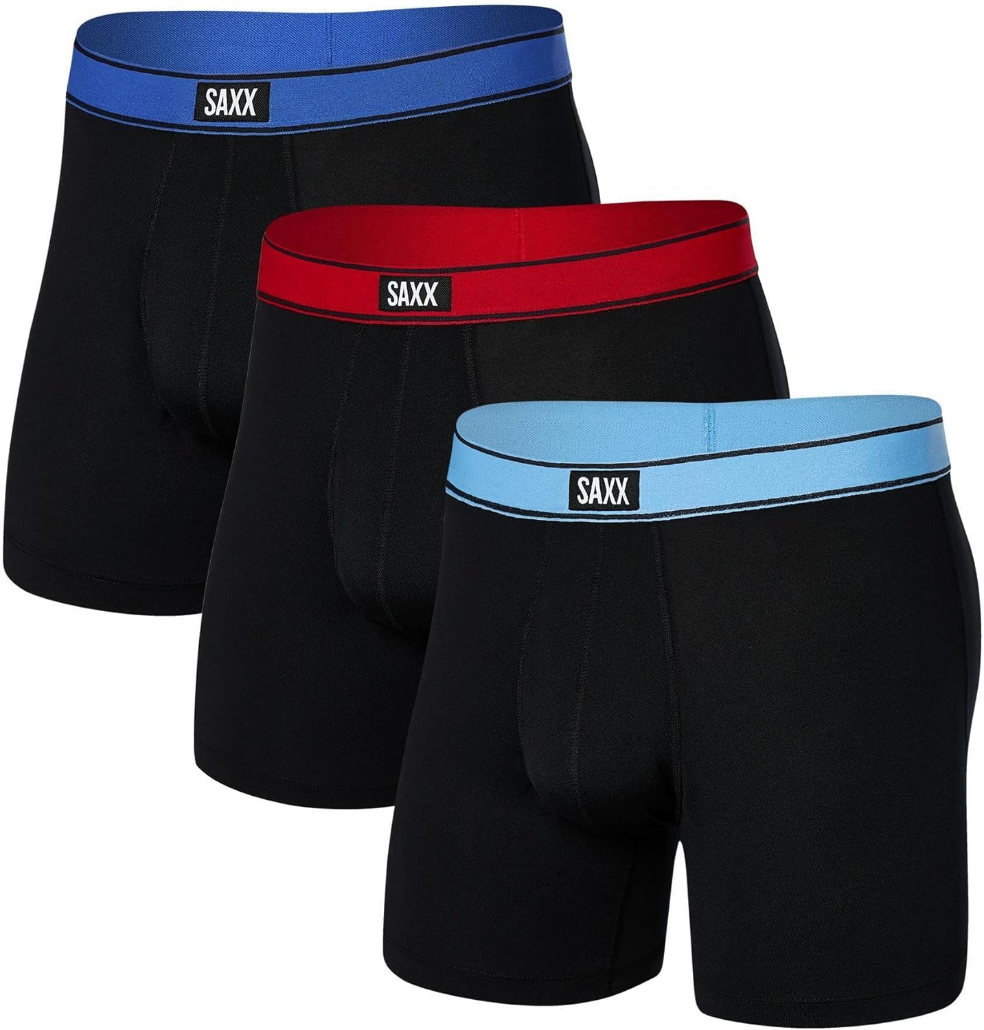 SAXX Men's Daytripper Boxer Brief Fly 3Pk for Ultimate Comfort
