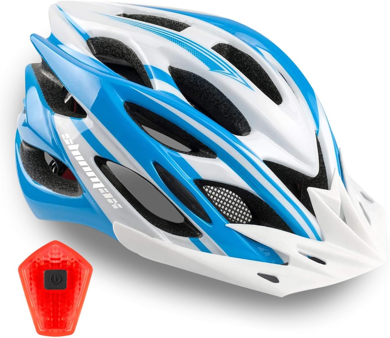 Shinmax Bike Helmet for Men and Women with Rear Light Feature