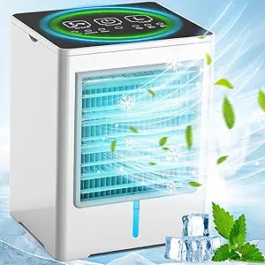Portable Air Conditioner with 3 Speeds for Home and Office