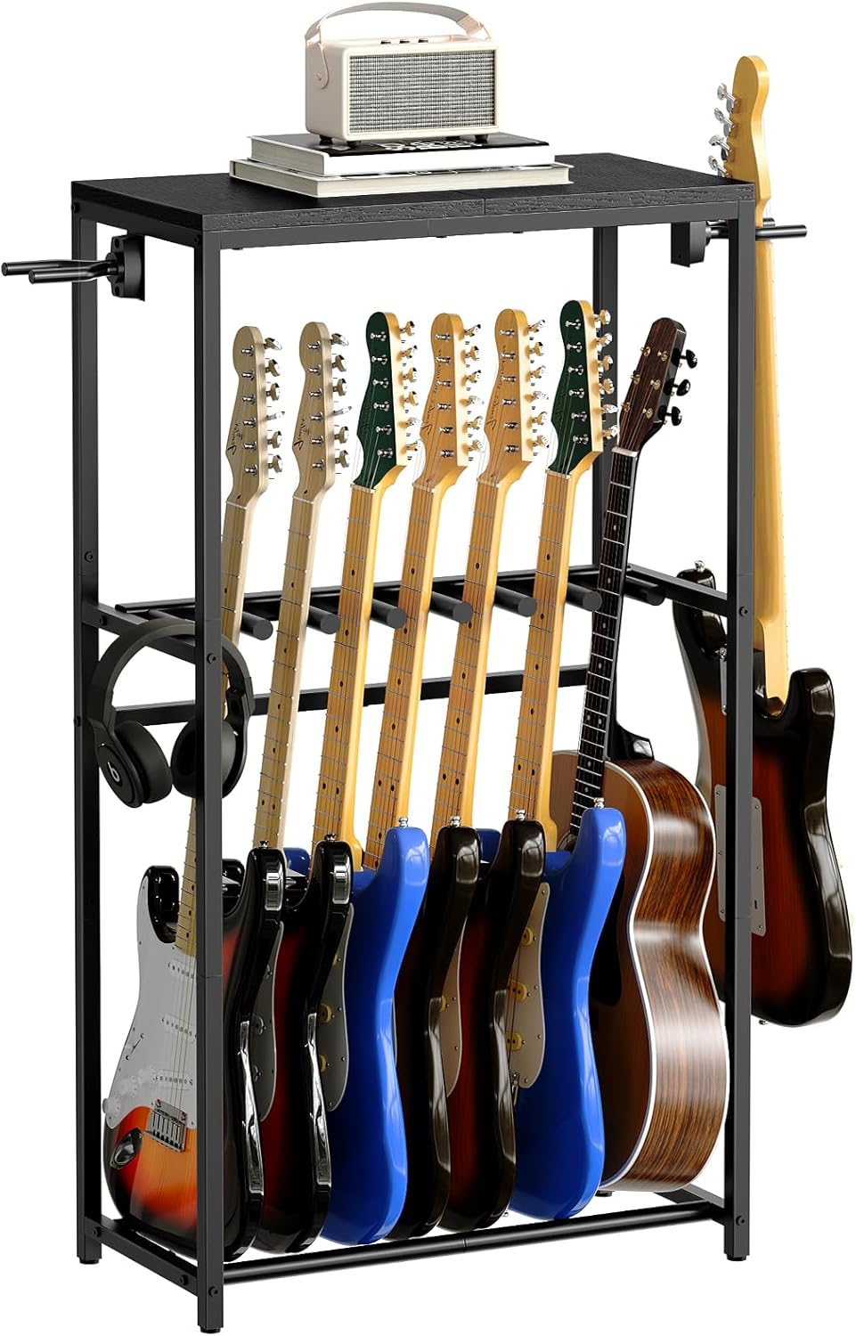 Guitar Stand for Acoustic and Electric Guitars - Versatile Rack