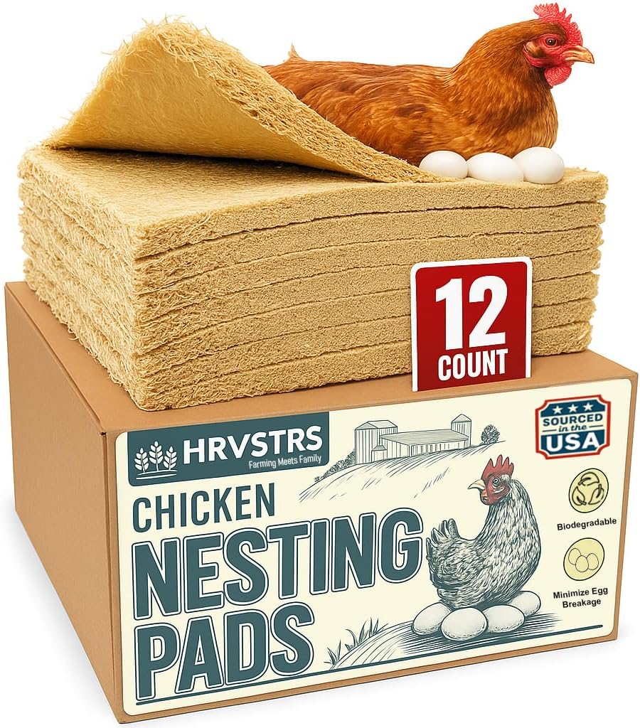 Nesting Pads for Chicken Coop Accessories - Organic Aspen Bedding