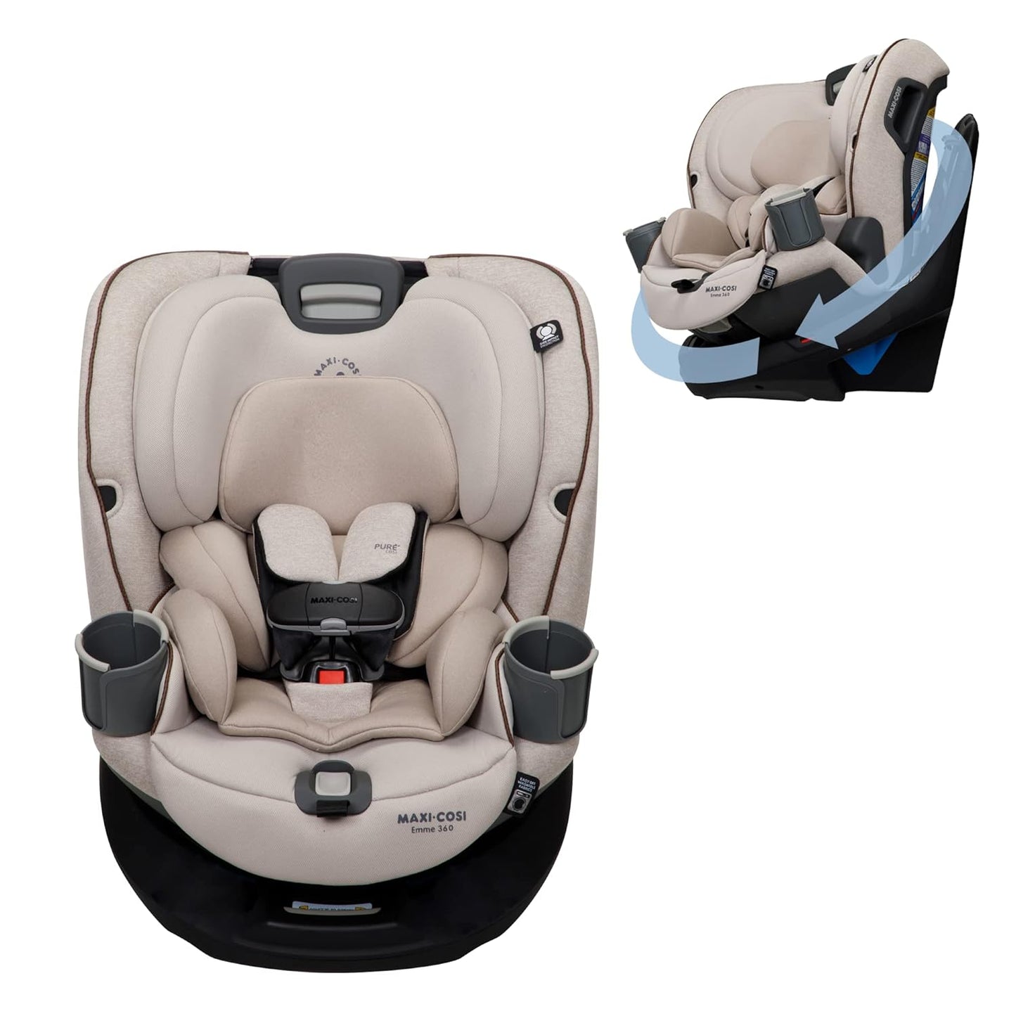 Maxi-Cosi Emme 360: Rotating Swivel Car Seat