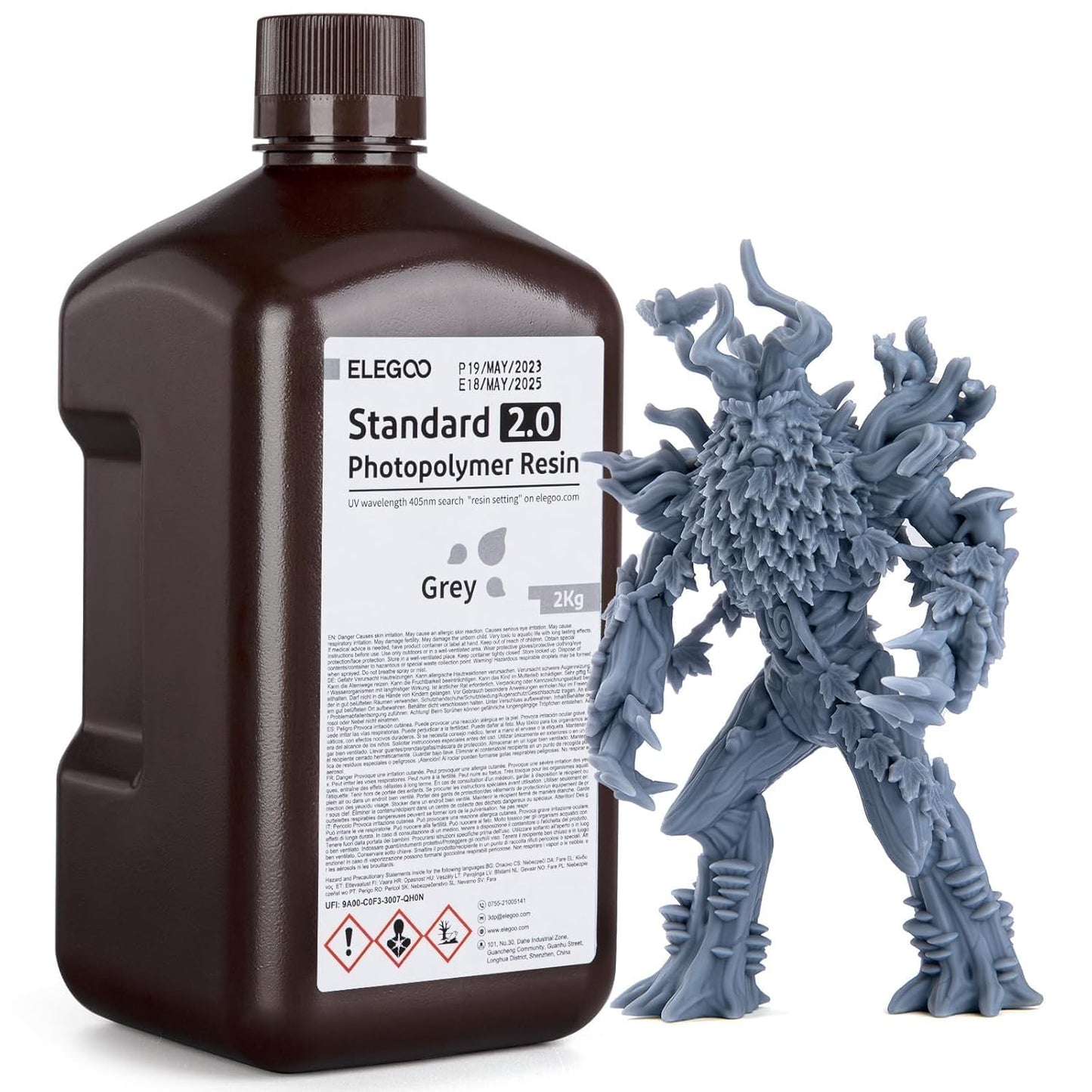 ELEGOO Upgraded 3D Printer Resin for High Precision Printing