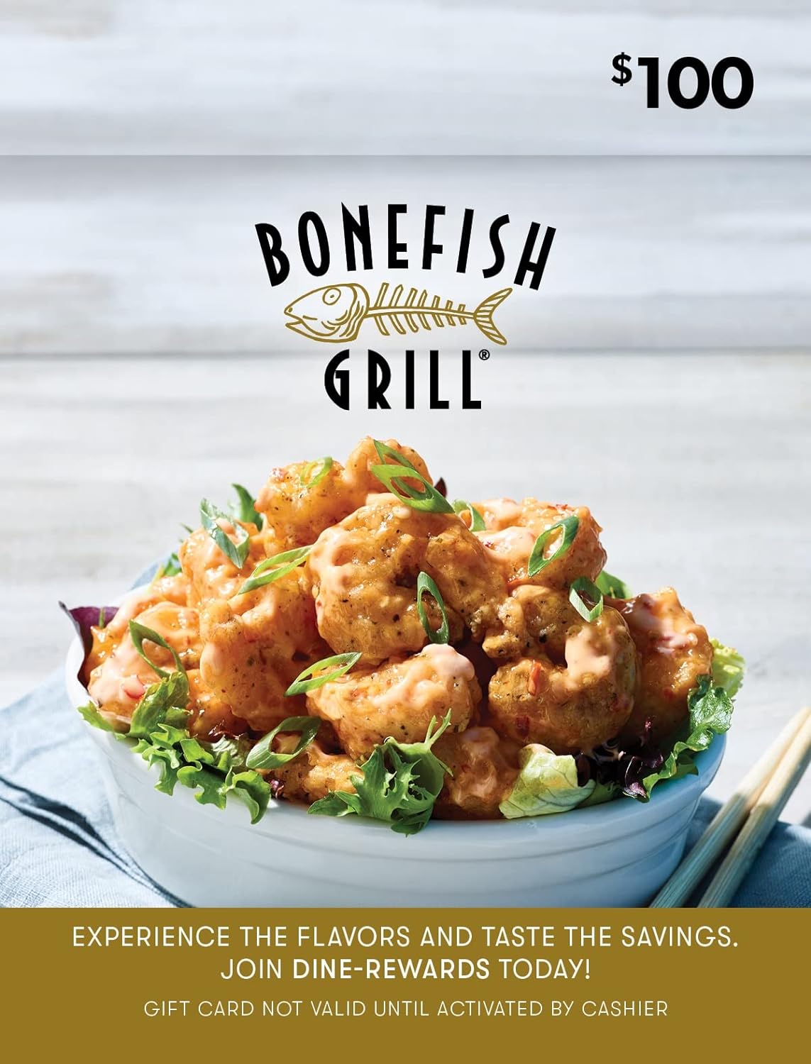 Bonefish Grill Gift Card for Dining at Multiple Restaurants