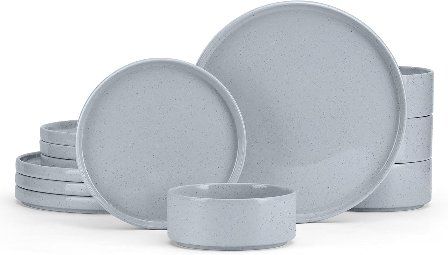 E-far Stoneware Dinnerware Sets for Modern Dining Experience