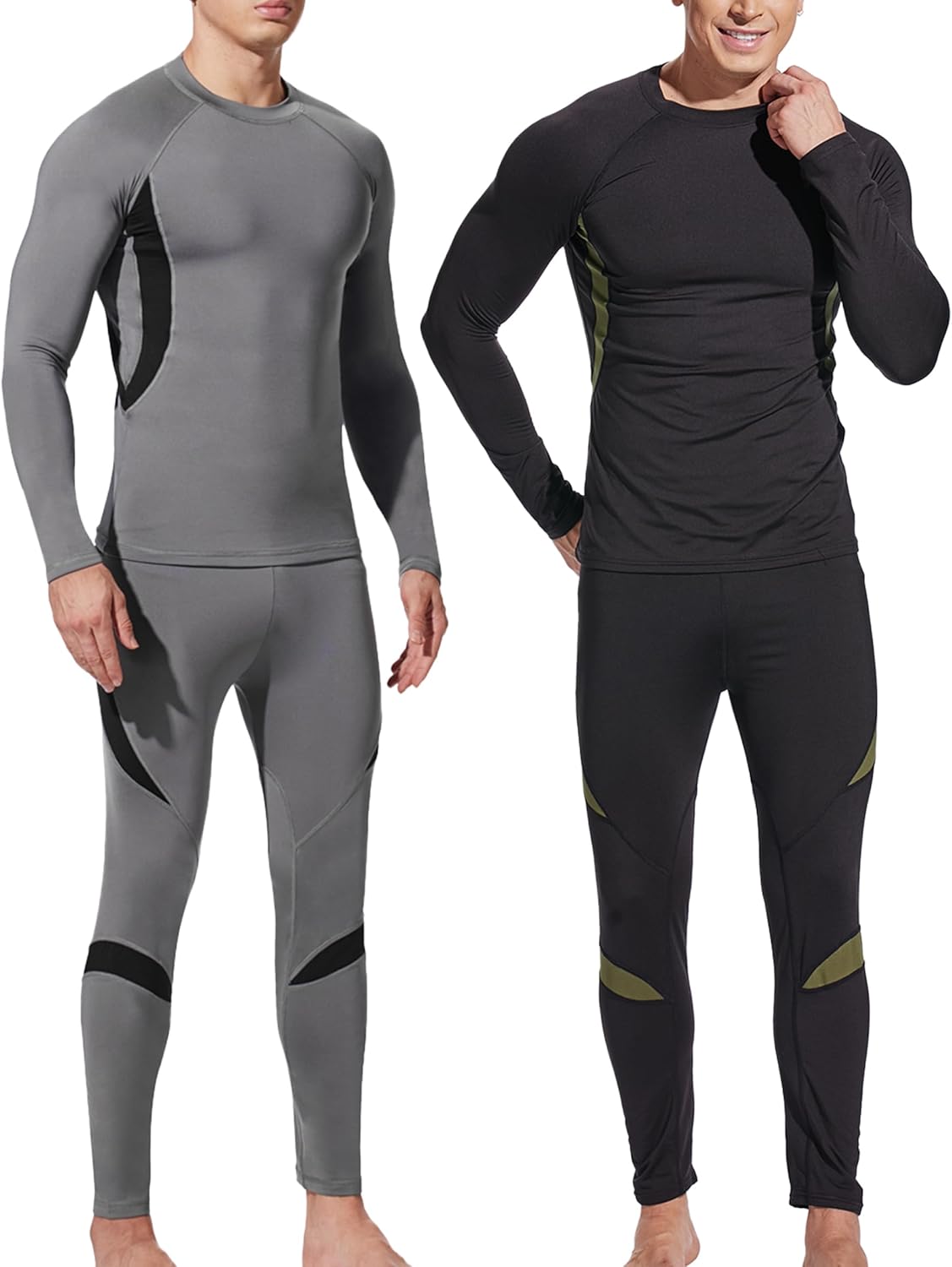 UNIQUEBELLA Men's Thermal Underwear Set for Ultimate Warmth