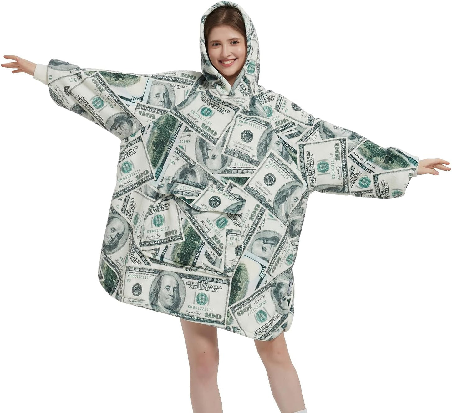 Krifey Wearable Blanket Hoodie for Cozy Comfort and Style