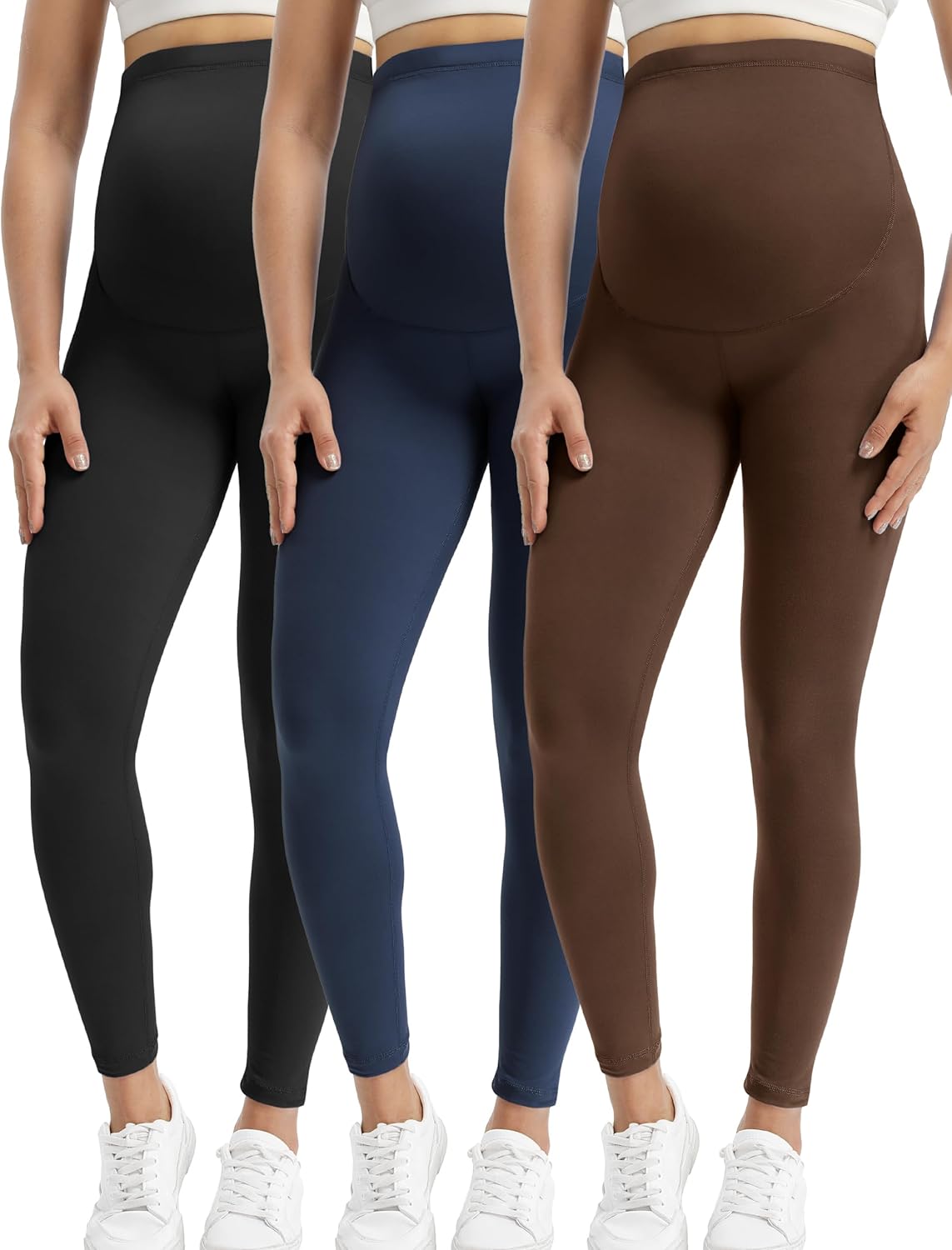 Buttergene Women's Maternity Leggings for Active Pregnancy Wear