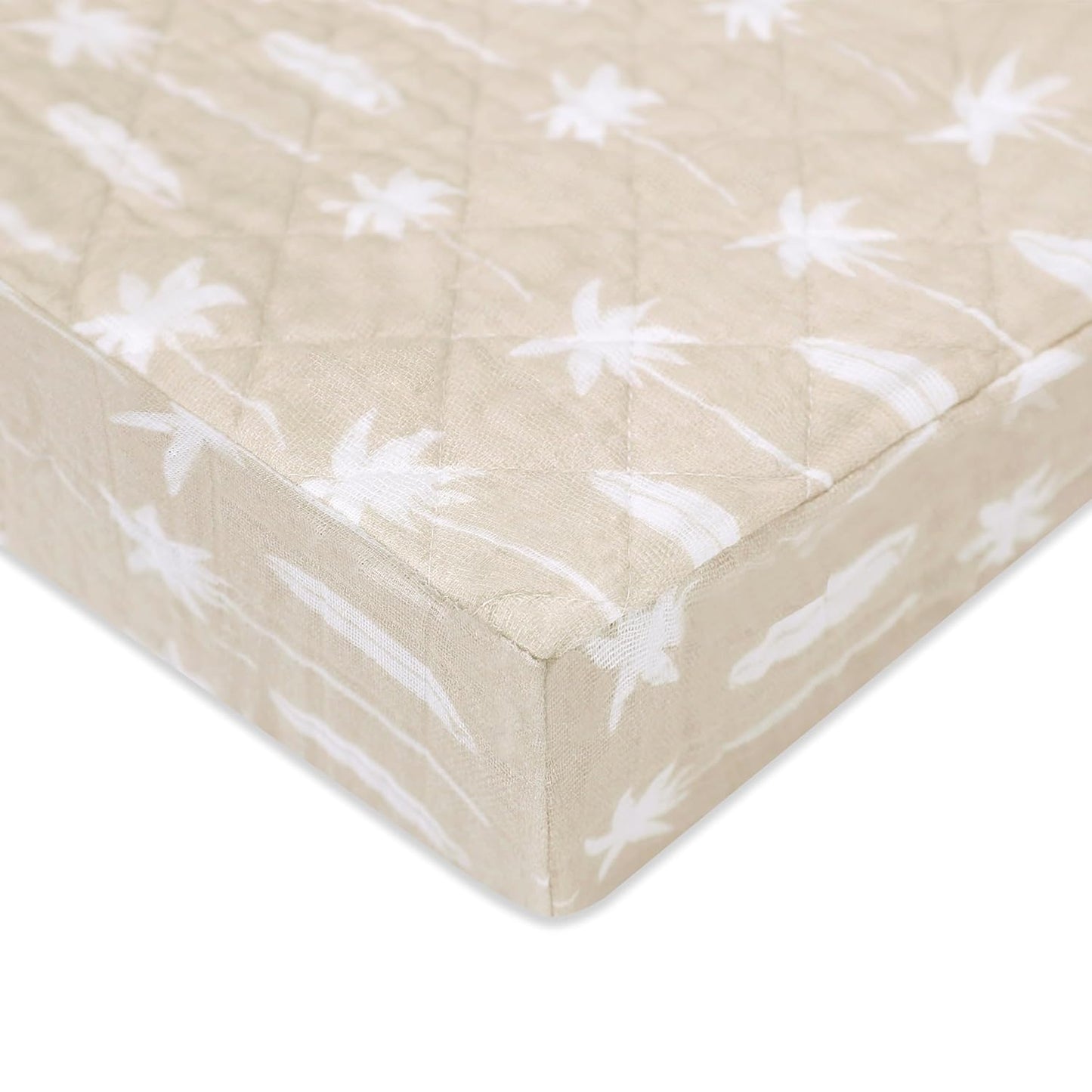 Babyletto Organic Cotton Changing Pad Cover - Ultra-Soft Muslin