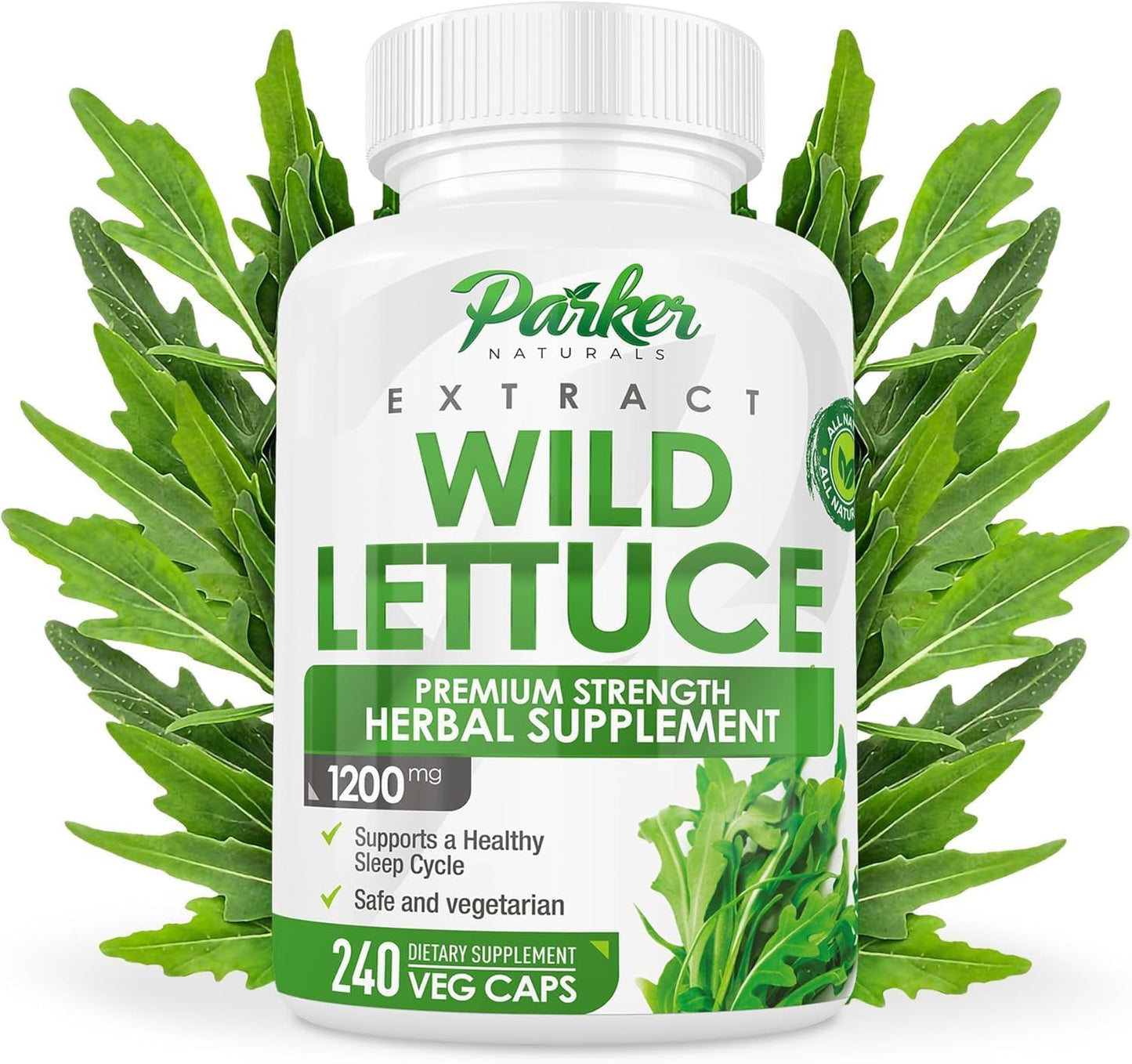 Wild Lettuce Extract Herbal Sleep Supplement for Relaxation
