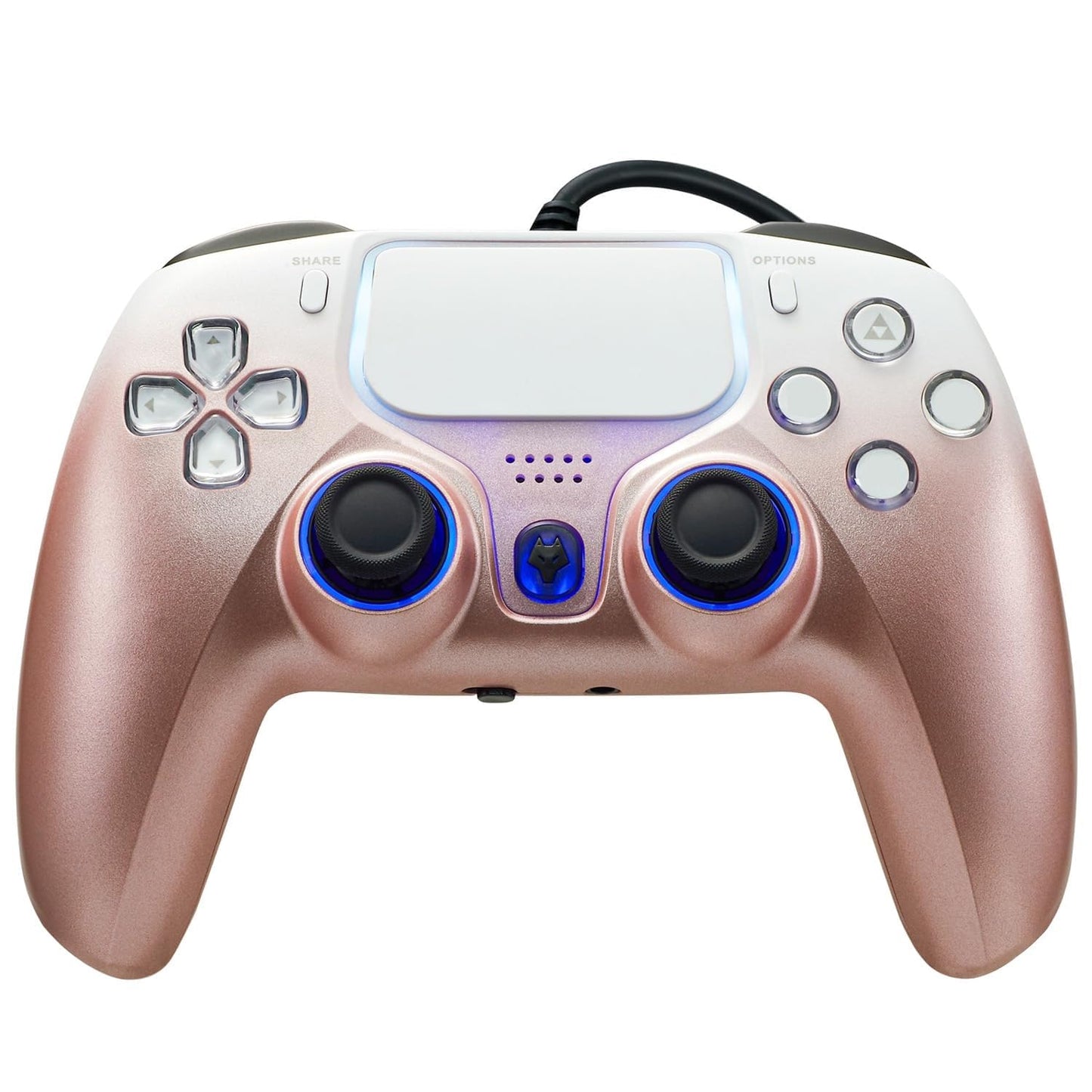 NBCP Wired PS5 Controller with Turbo and Hall-Effect Triggers