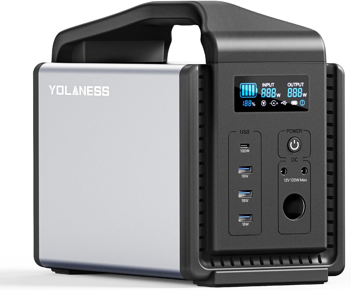 600W Portable Power Station: Solar-Ready, Emergency Solution