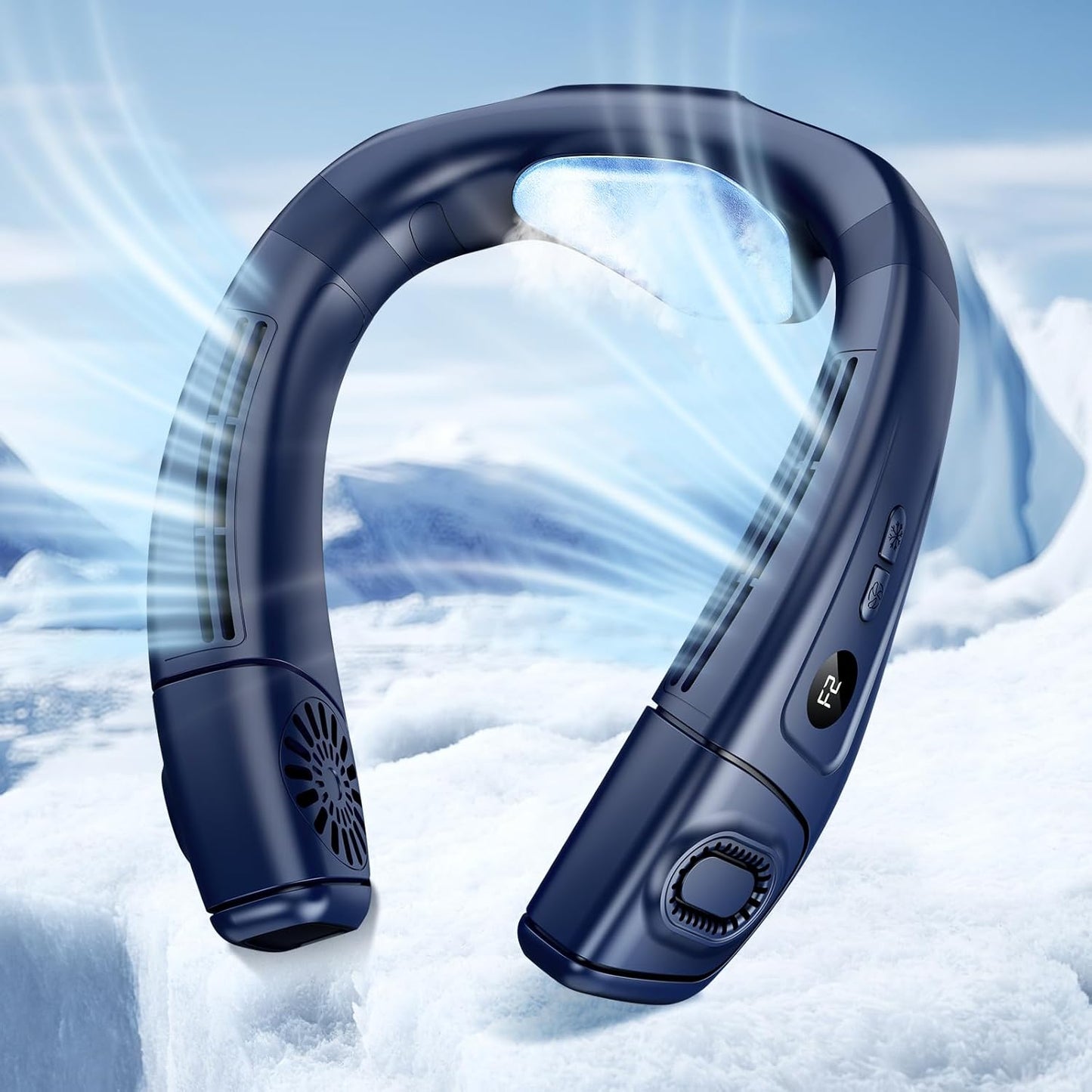 Neck Air Conditioner Fans with 8000 mAh Battery for Cool Comfort