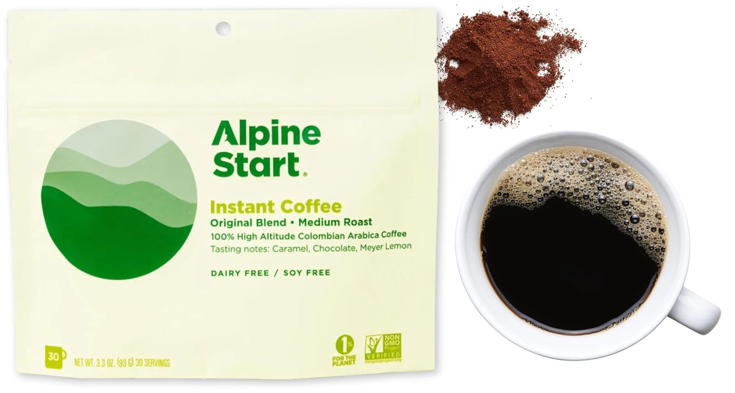 High Altitude Colombian Arabica Instant Coffee - Portable Perfection