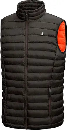 Little Donkey Andy Men's Lightweight Warm Puffer Vest for Travel