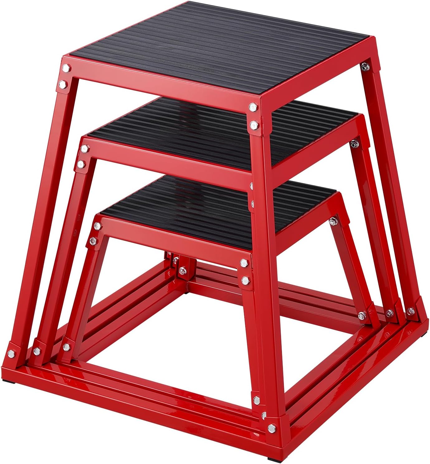 VEVOR Plyometric Jump Box: Durable 18 Inch Fitness Platform