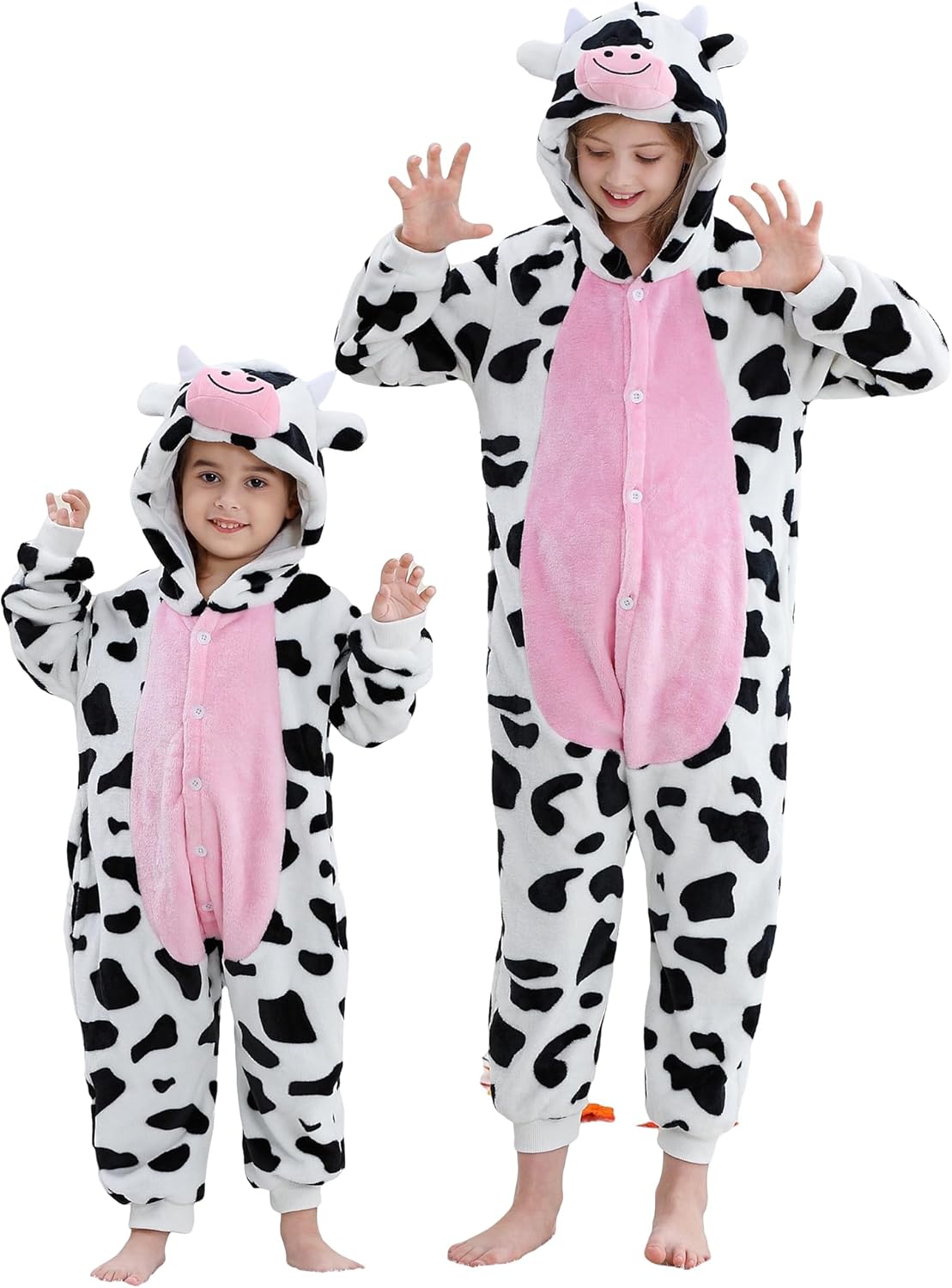 MICHLEY Animal Hooded Romper for Kids Halloween Cosplay Fun