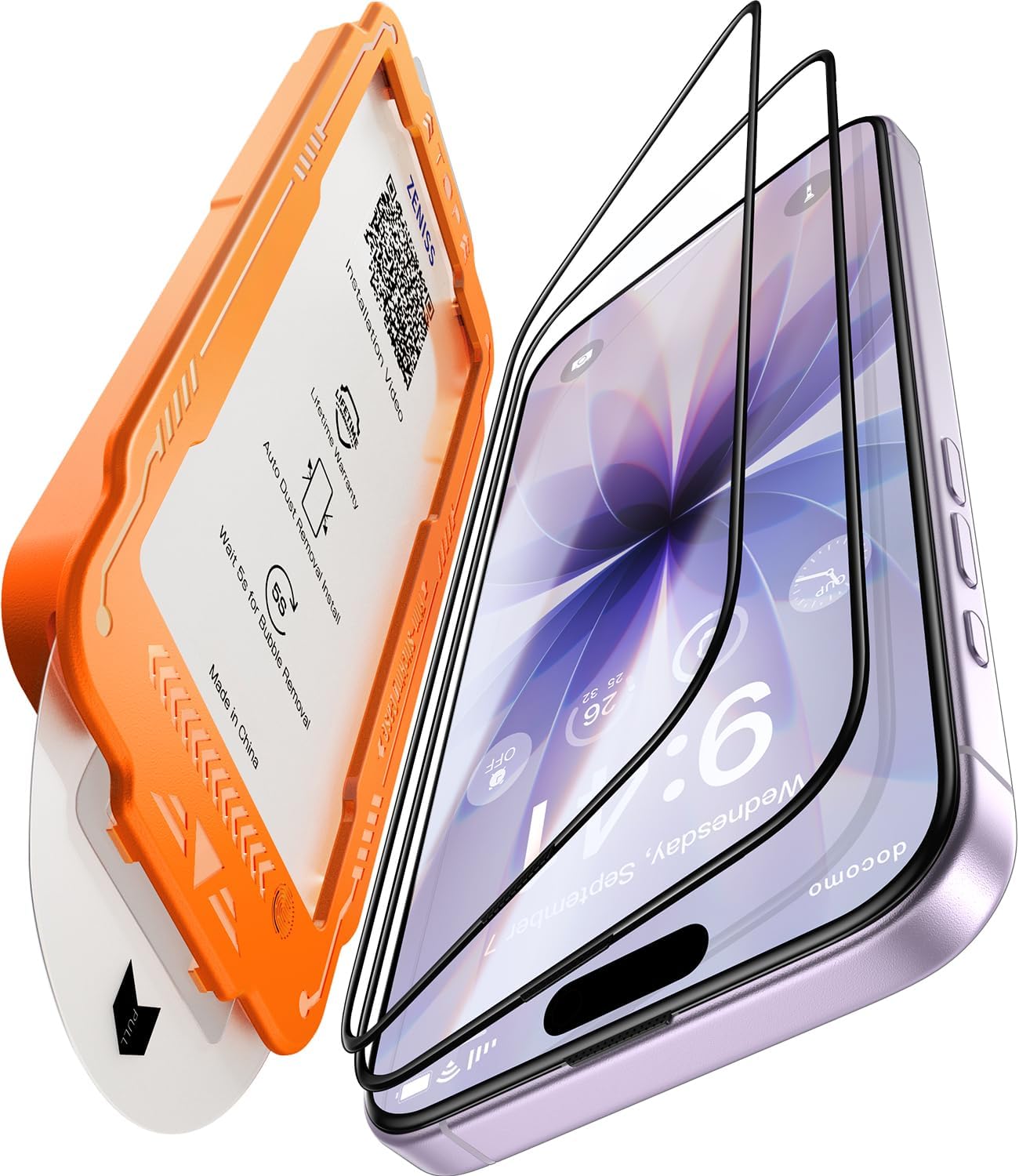 NeverBreak 9H+ Hardness iPhone 17 Screen Protector 12FT Drop