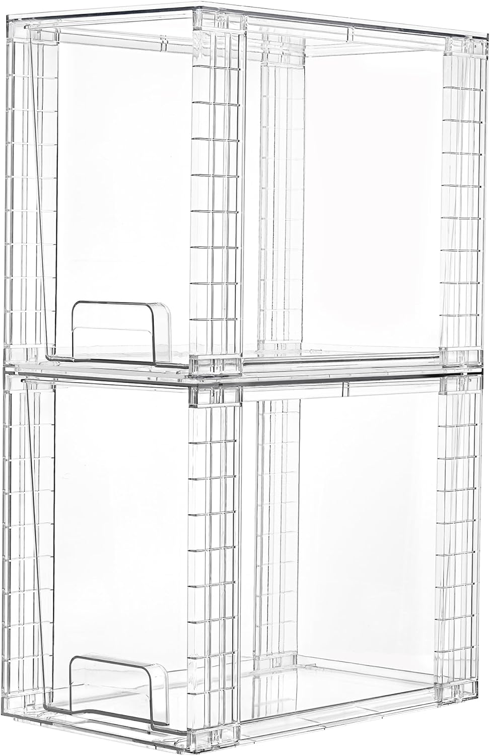 Vtopmart Clear Stackable Storage Drawers for Home Organization