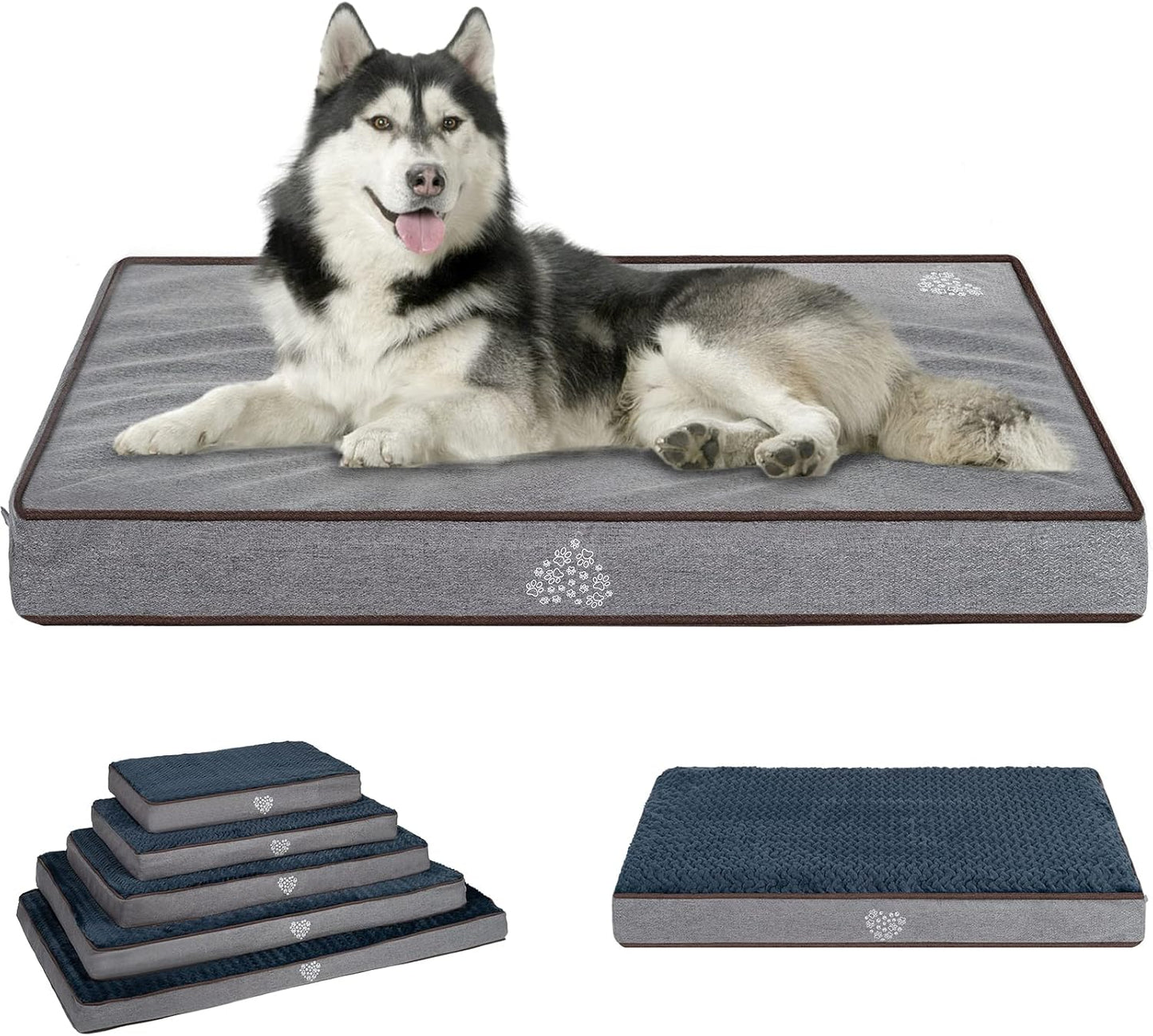 VANKEAN Dog Bed Soft Crate Pad Mat for Ultimate Comfort